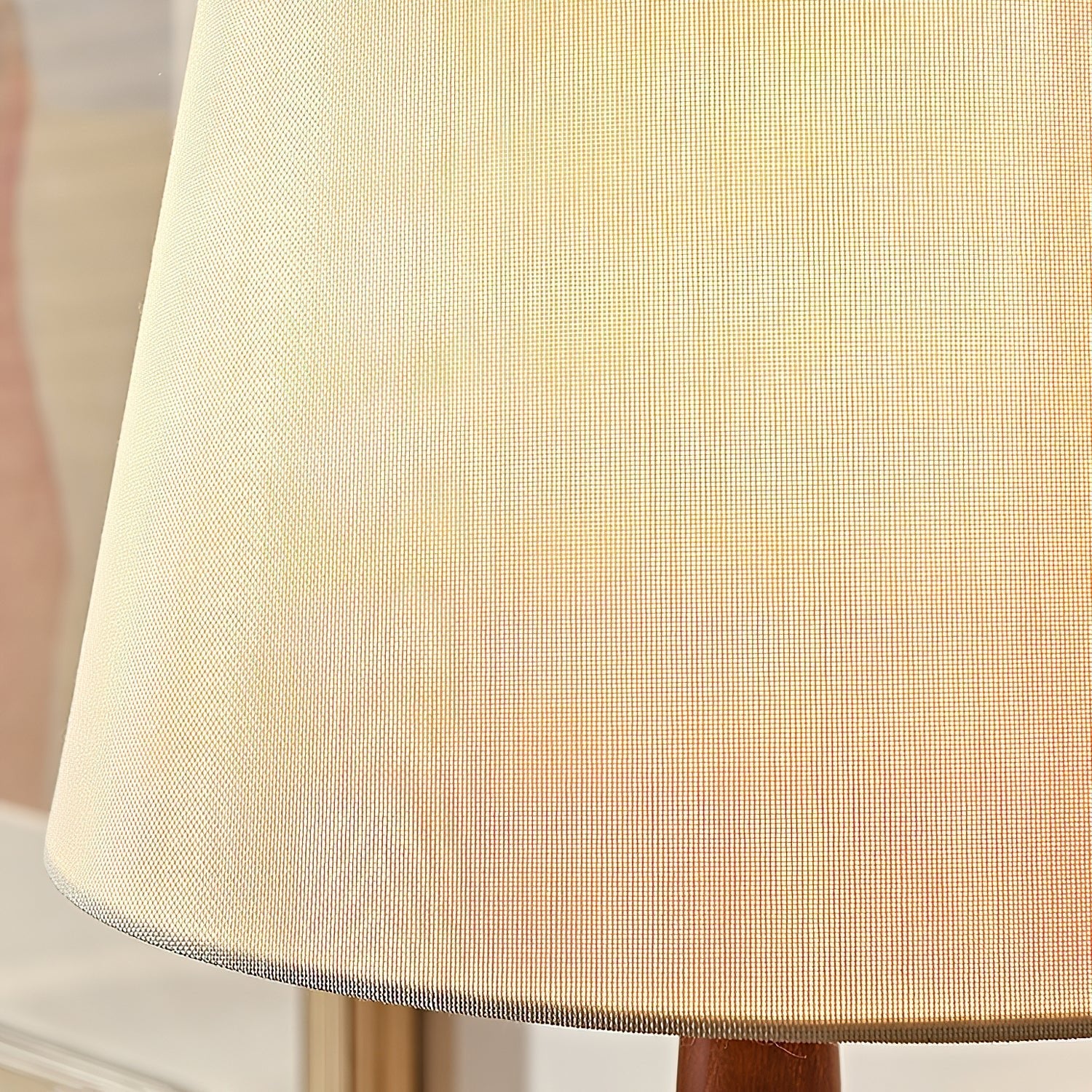 Luna Minimalist Wood Table Lamp - Blowlighting