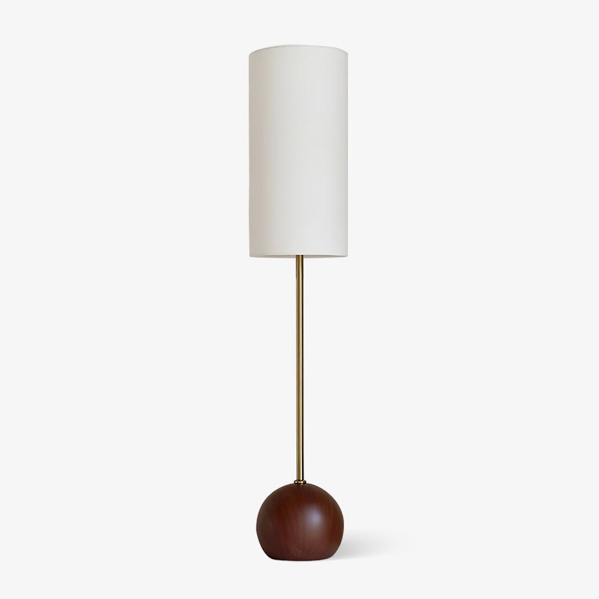 Orbis Wooden Sphere Floor Lamp - Blowlighting