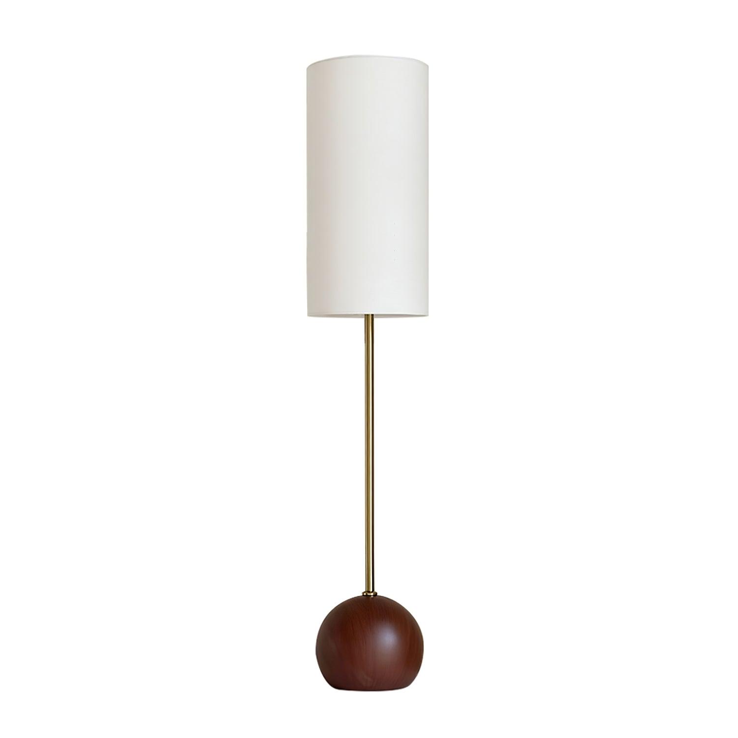Orbis Wooden Sphere Floor Lamp - Blowlighting