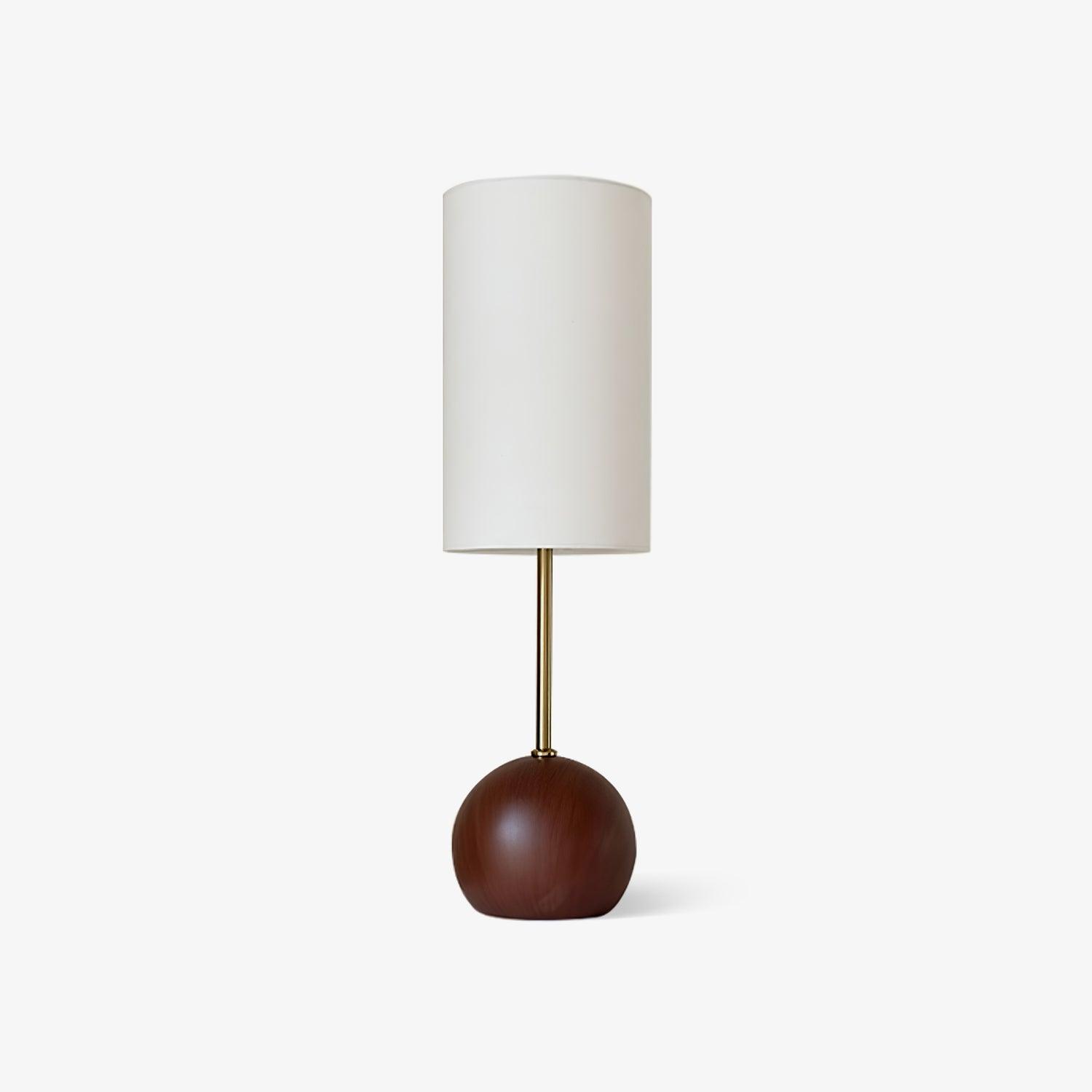 Orbis Wooden Sphere Table Lamp - Blowlighting