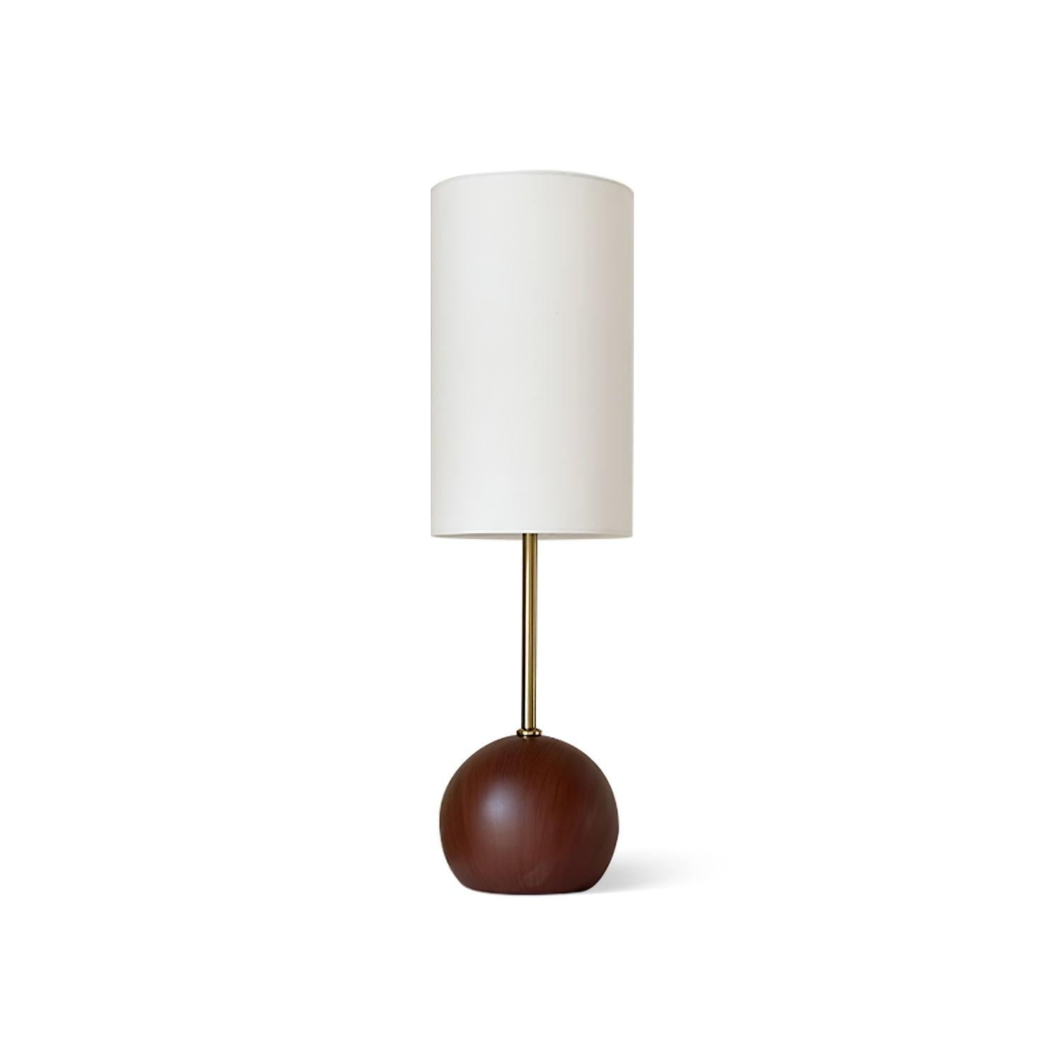 Orbis Wooden Sphere Table Lamp - Blowlighting
