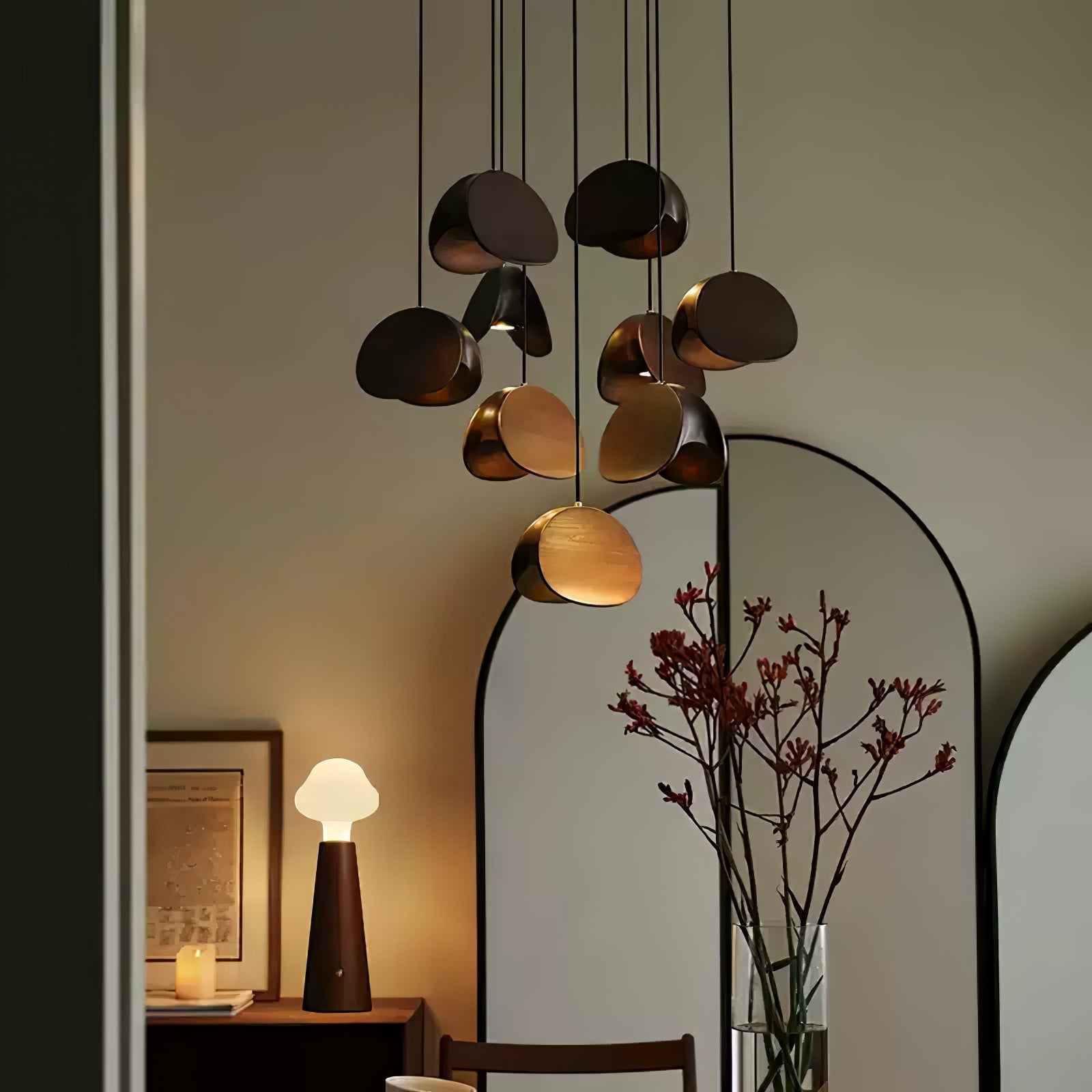 Tavro Minimalist Wood Pendant Light - Blowlighting