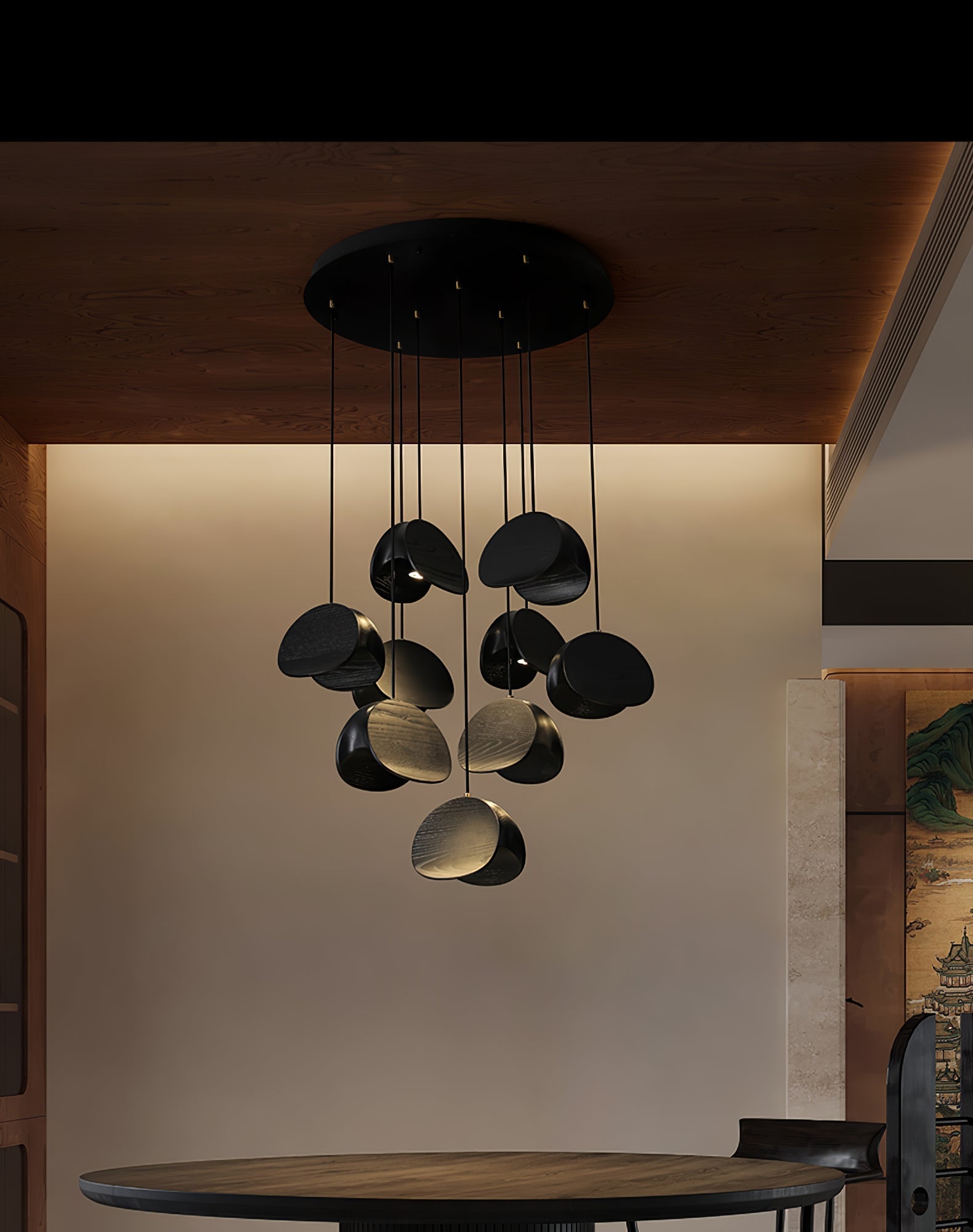 Tavro Minimalist Wood Pendant Light - Blowlighting