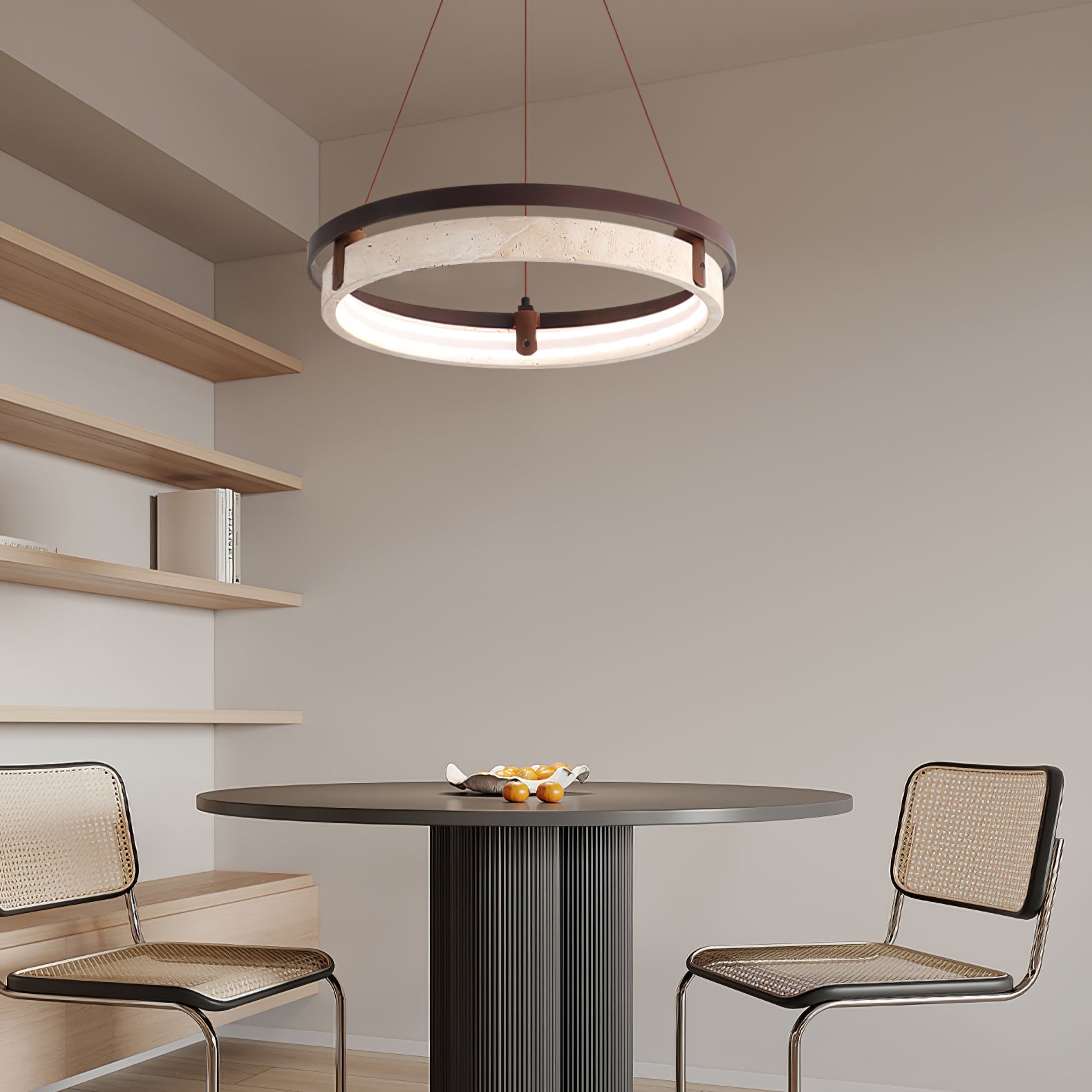 Veraearae Travertine Pendant Light - Blowlighting