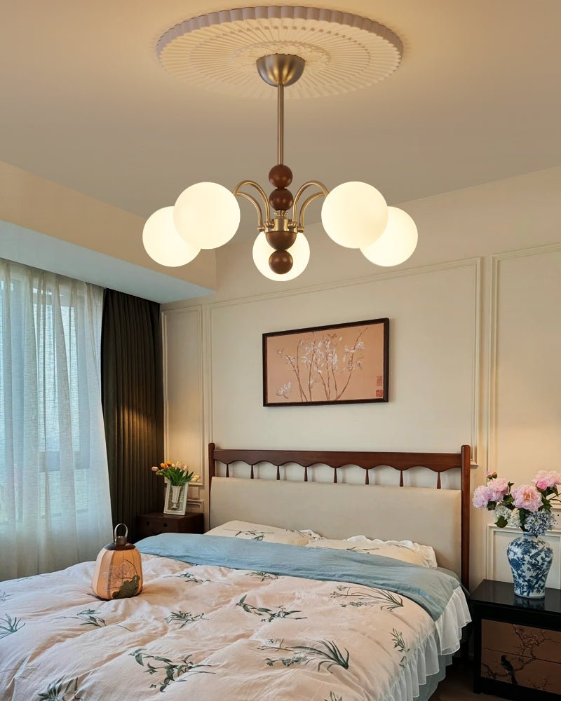 Orbital Curve Chandelier - Blowlighting