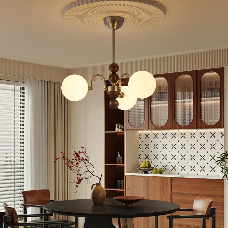 Orbital Curve Chandelier - Blowlighting