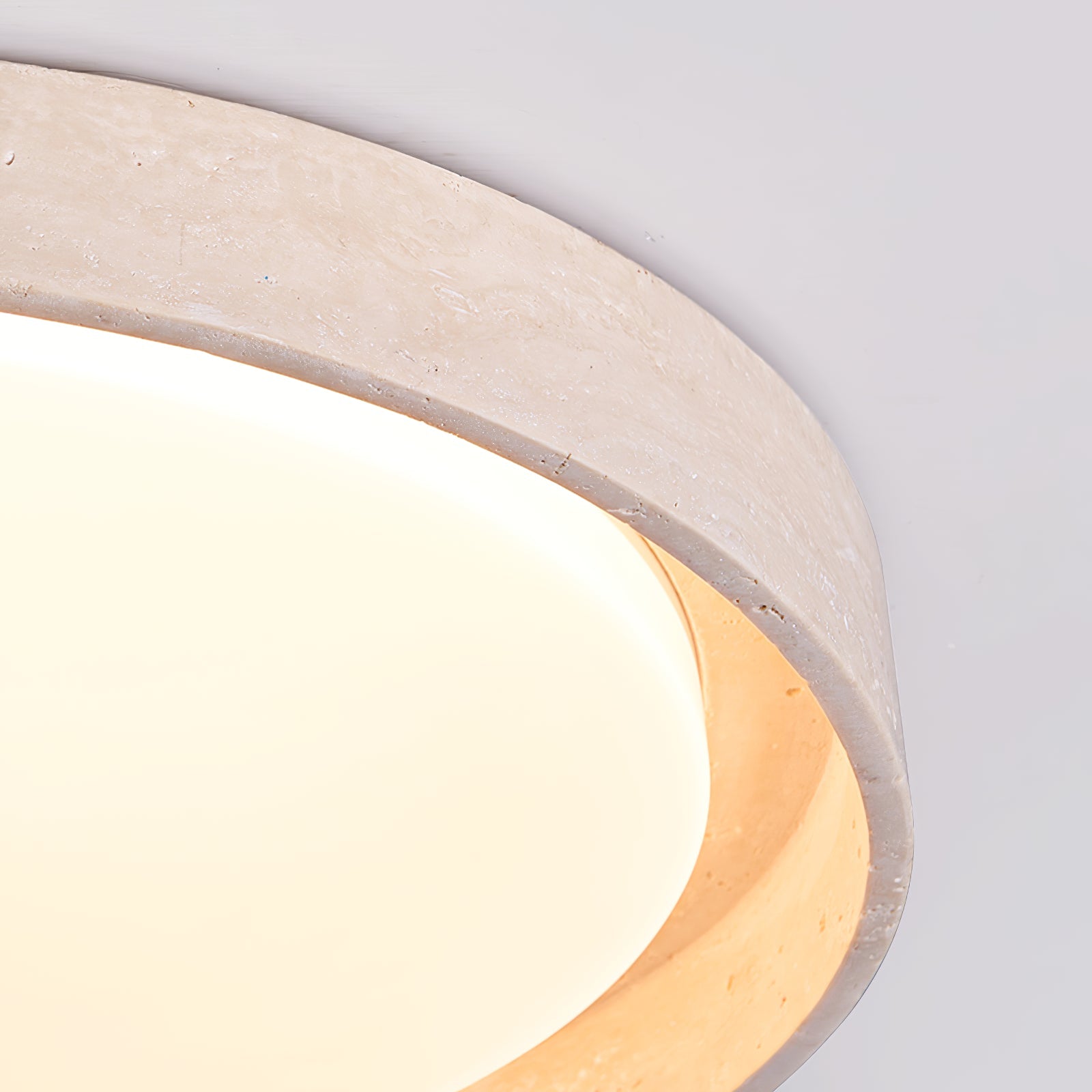 Zevinarae Travertine Ceiling Light - Blowlighting