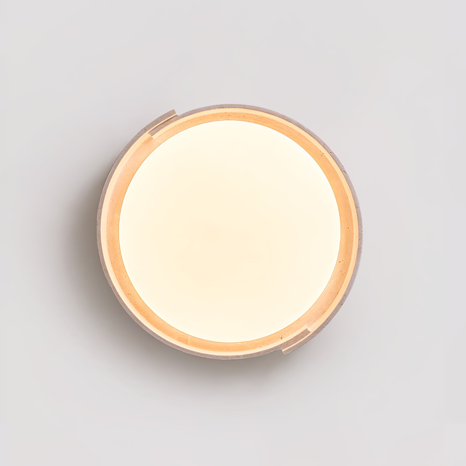 Zevinarae Travertine Ceiling Light - Blowlighting