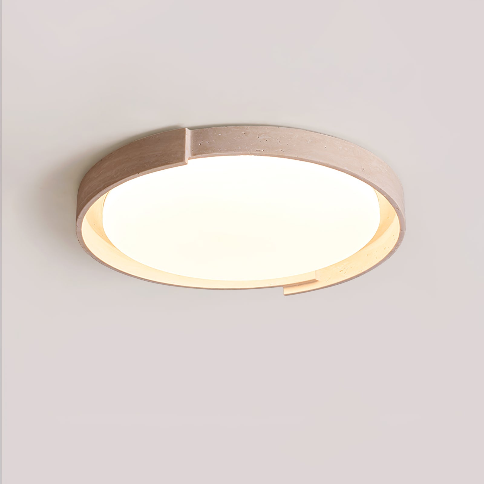 Zevinarae Travertine Ceiling Light - Blowlighting