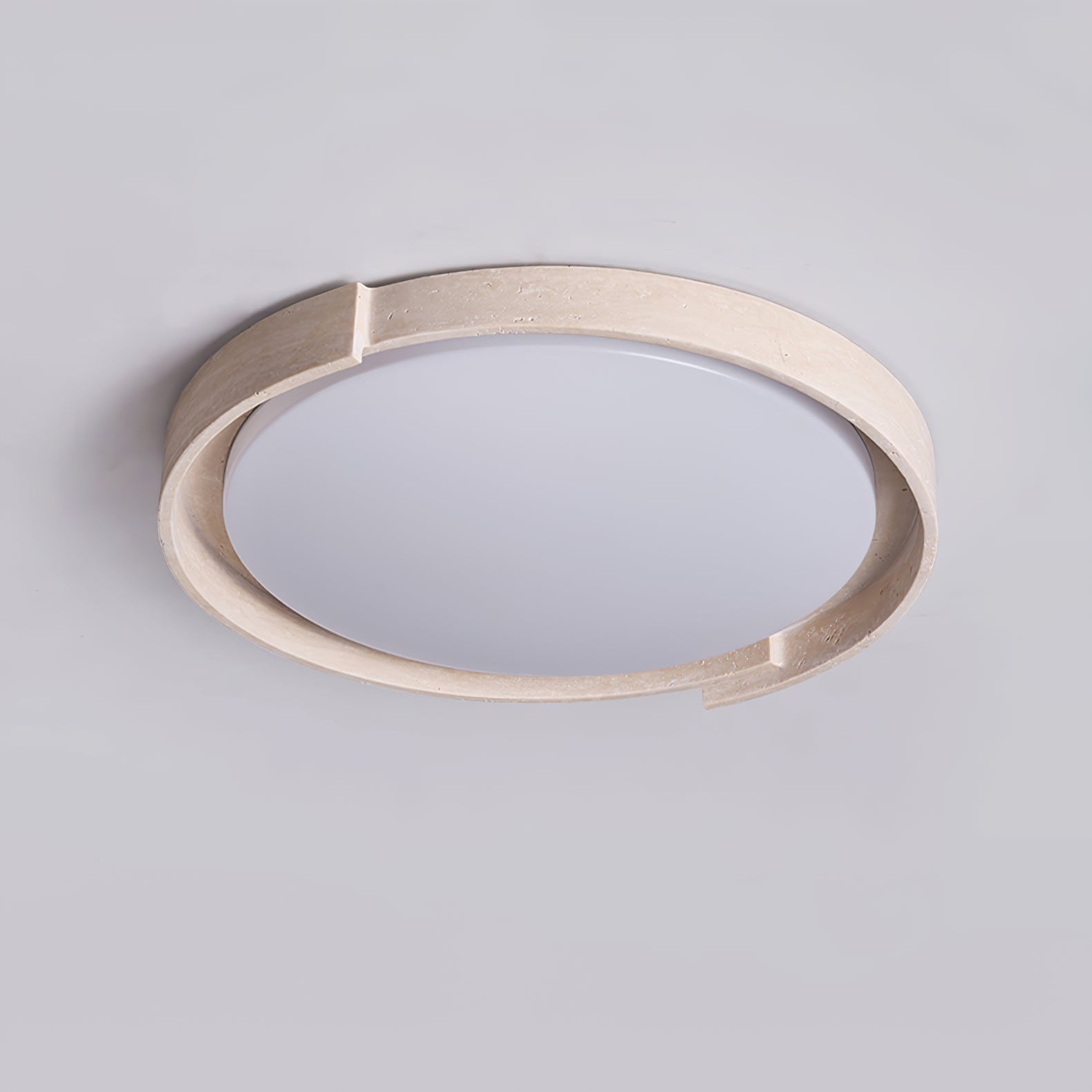 Zevinarae Travertine Ceiling Light - Blowlighting