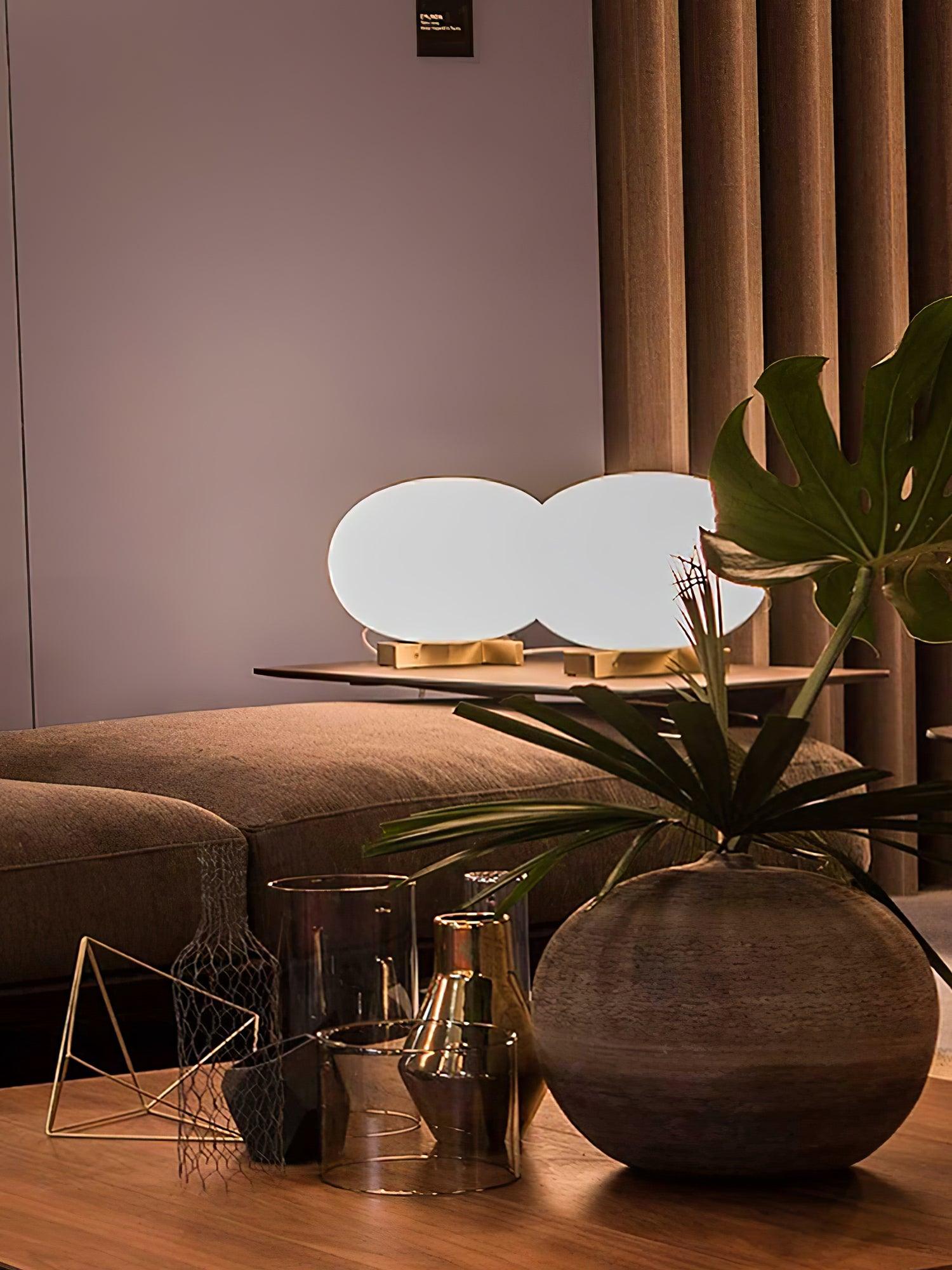 Orbiting Sphere Table Lamp - Blowlighting