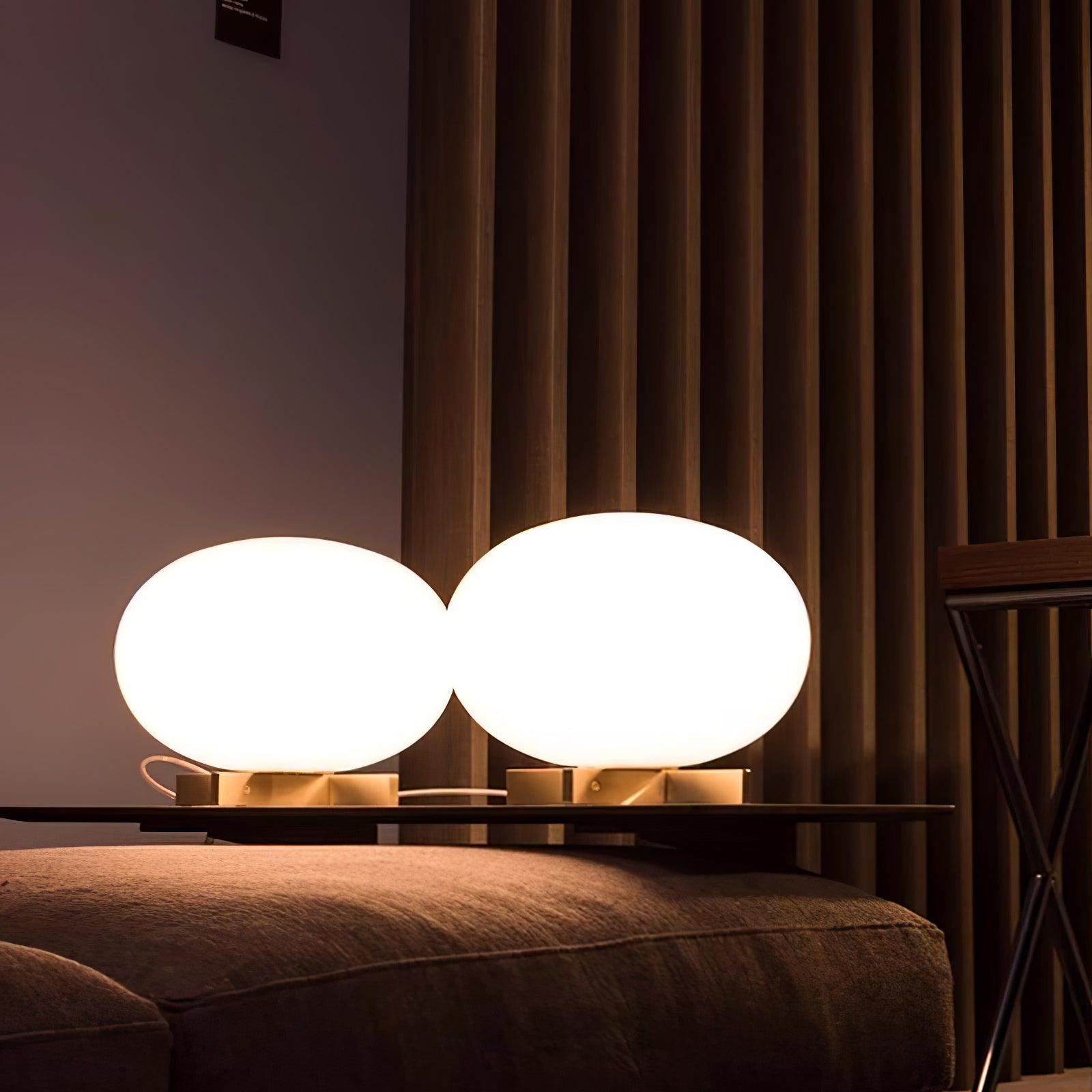 Orbiting Sphere Table Lamp - Blowlighting