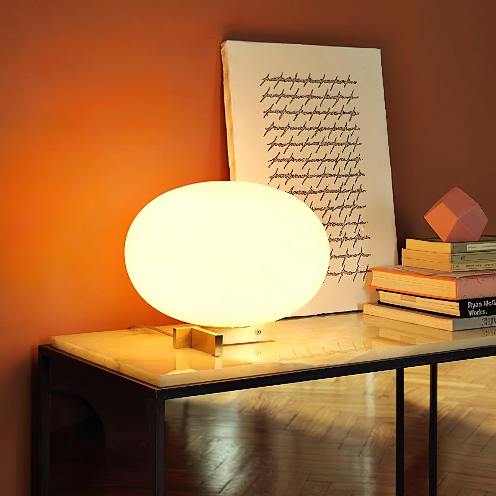 Orbiting Sphere Table Lamp - Blowlighting