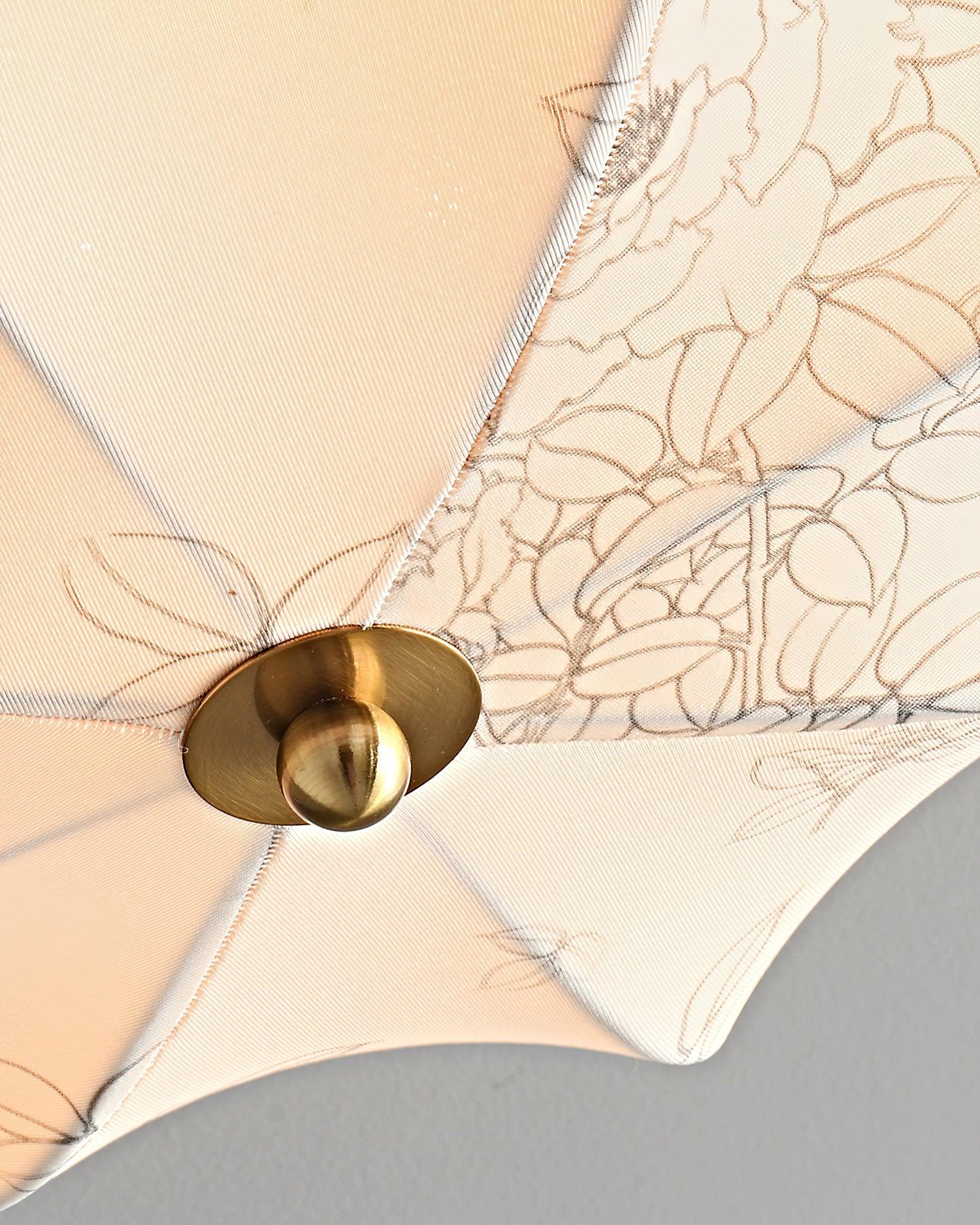 Orchid Fabric Ceiling Lamp - Blowlighting