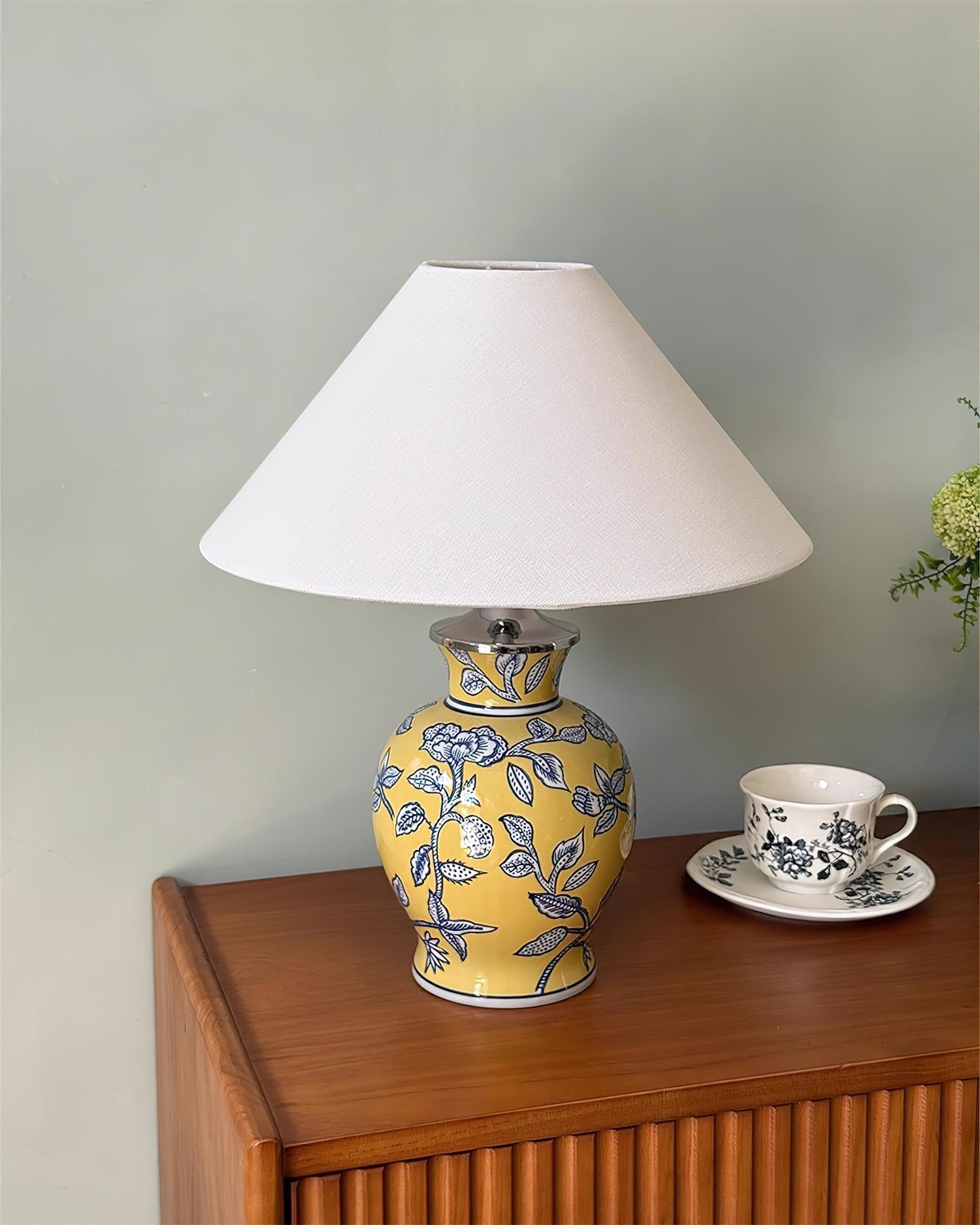 Orchid Vintage Ceramics Mist Table Light