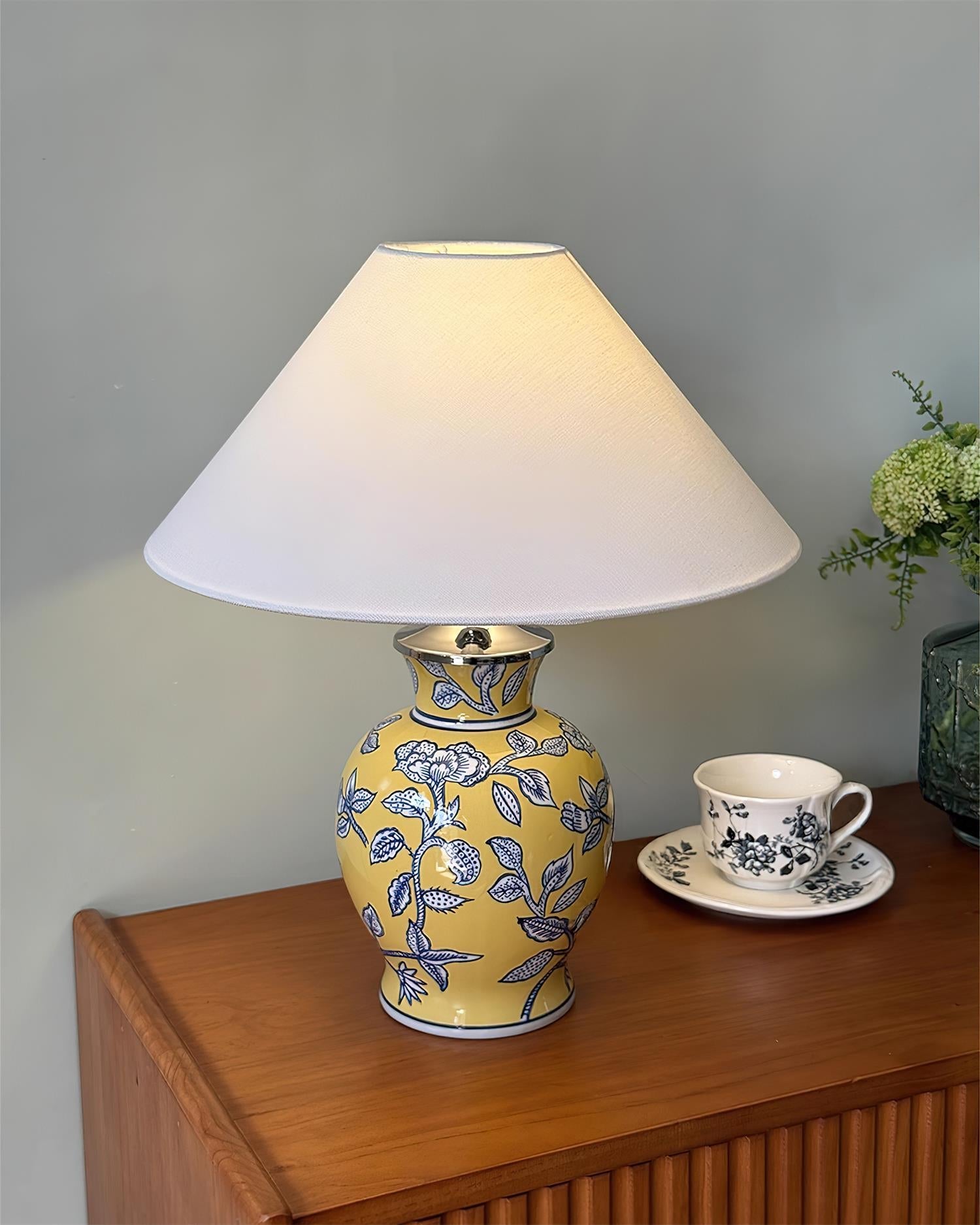 Orchid Vintage Ceramics Mist Table Light