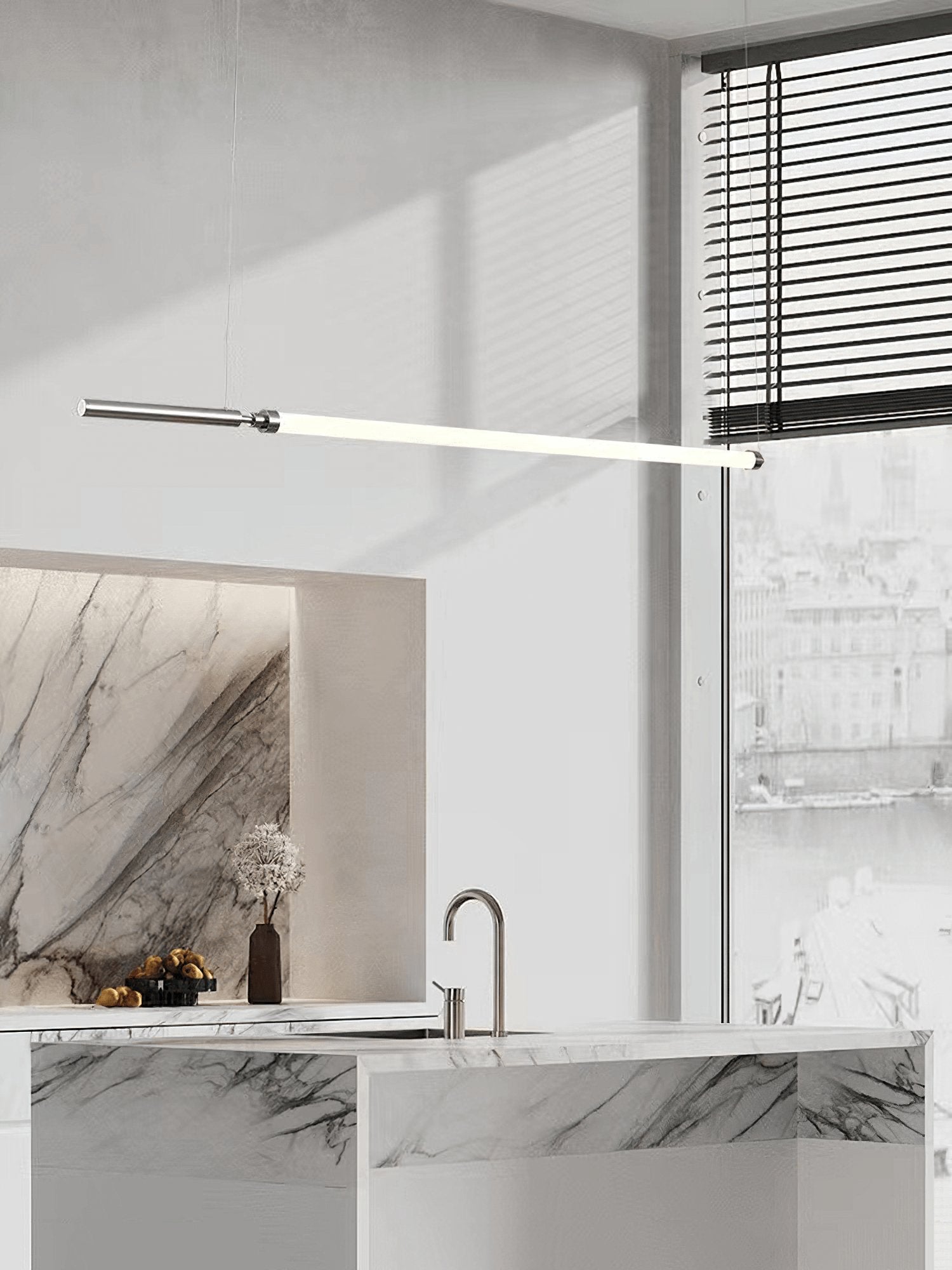 Organic Glass Pendant Light - Blowlighting