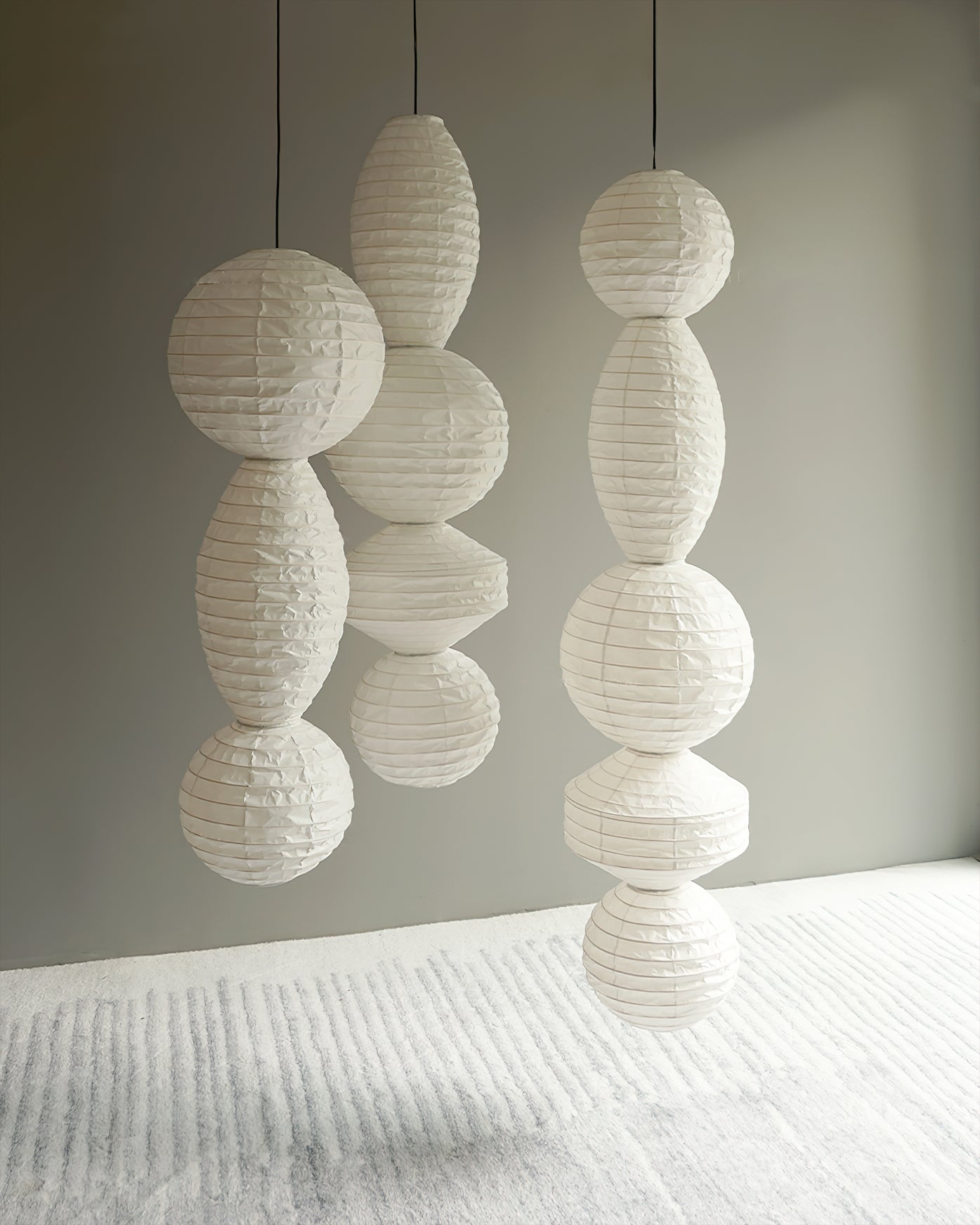 Ori Lantern Series Swag Pendant Lamp - Blowlighting