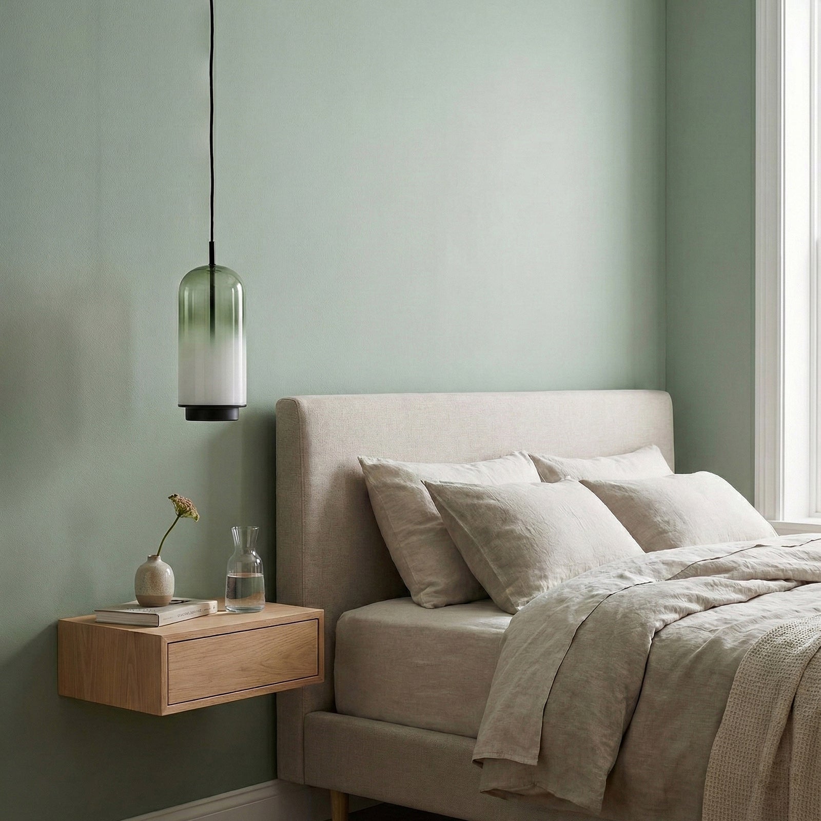 Oria Dopamine Colors Glass Drop Pendant Light