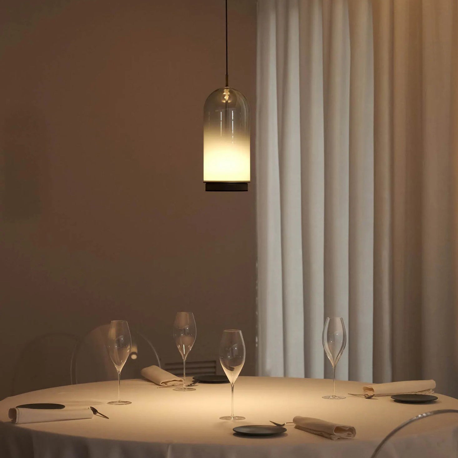 Oria Dopamine Colors Glass Drop Pendant Light