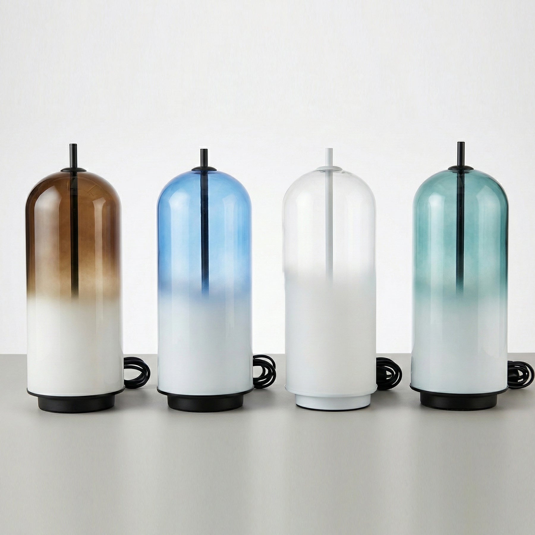 Oria Dopamine Colors Glass Drop Table Light