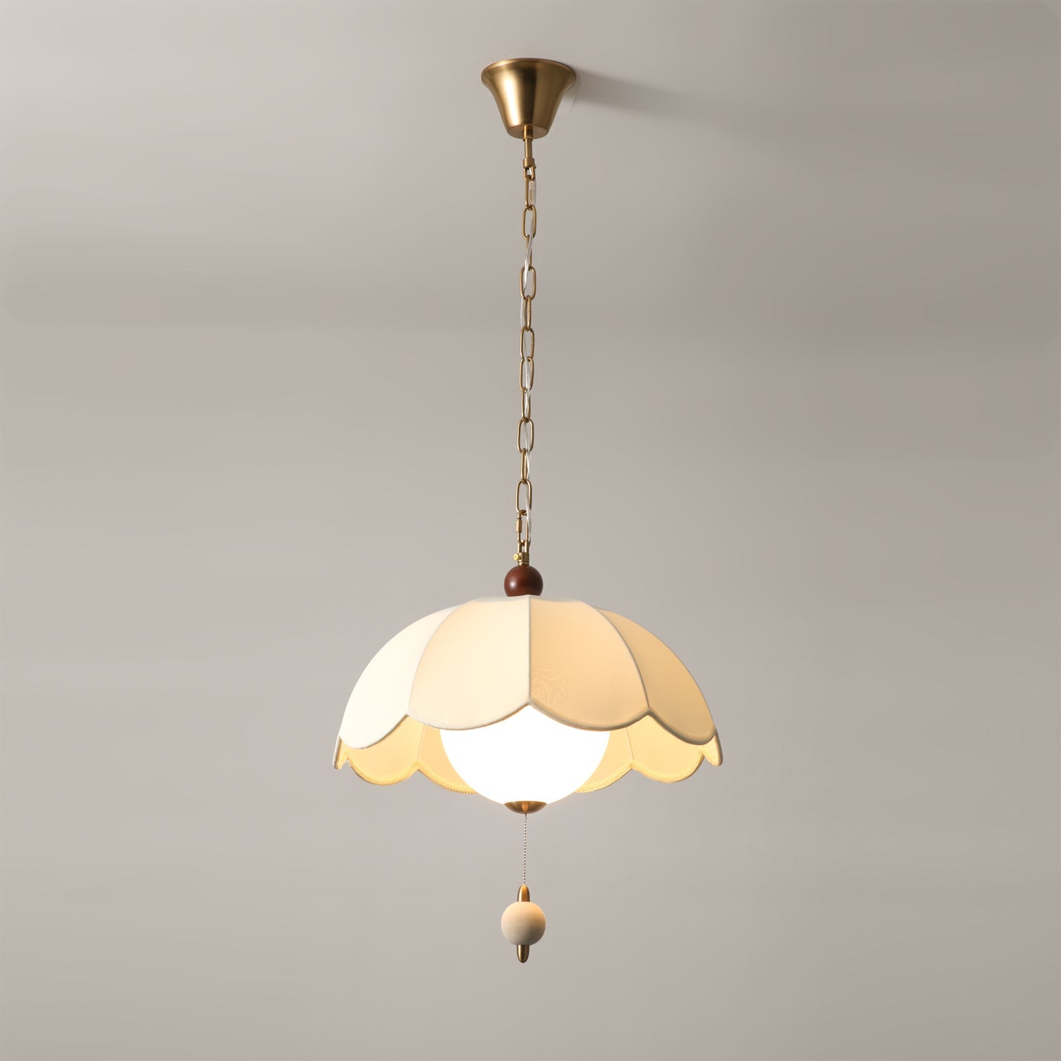 Oriente Vintage Fabric Pendant Light