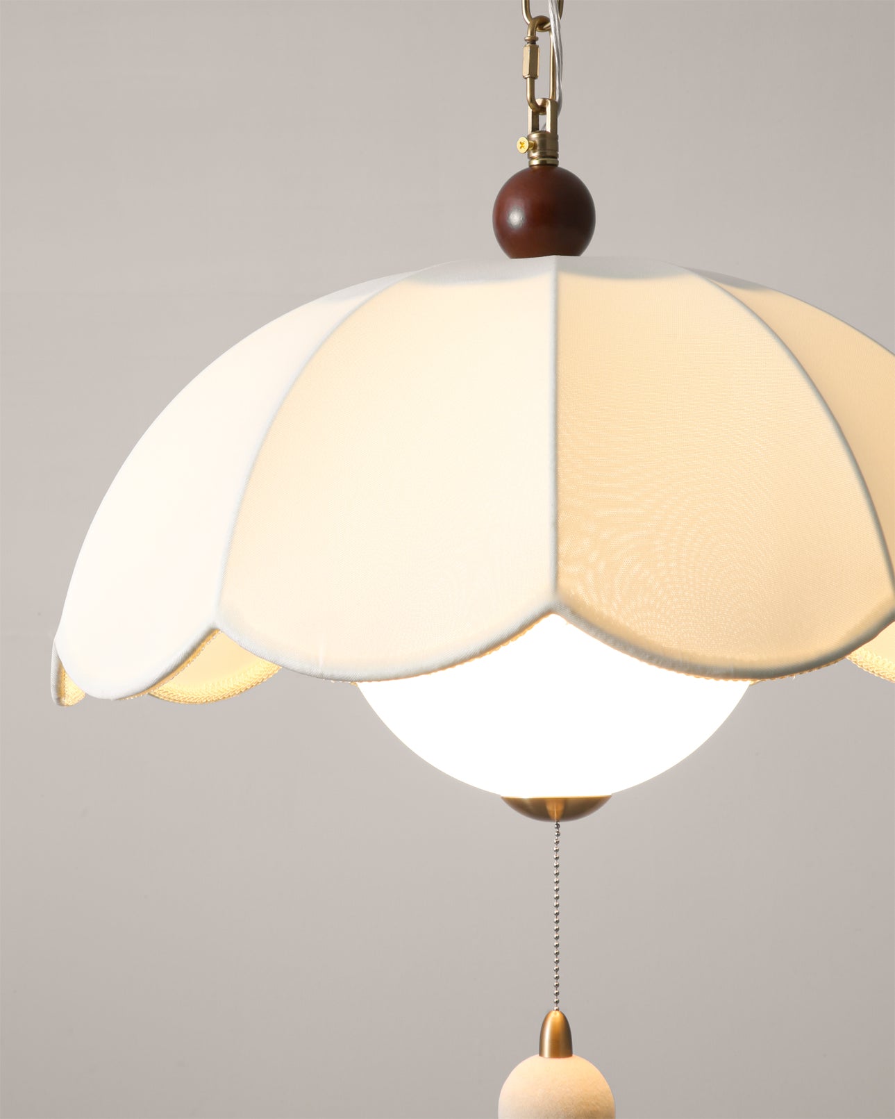 Oriente Vintage Fabric Pendant Light