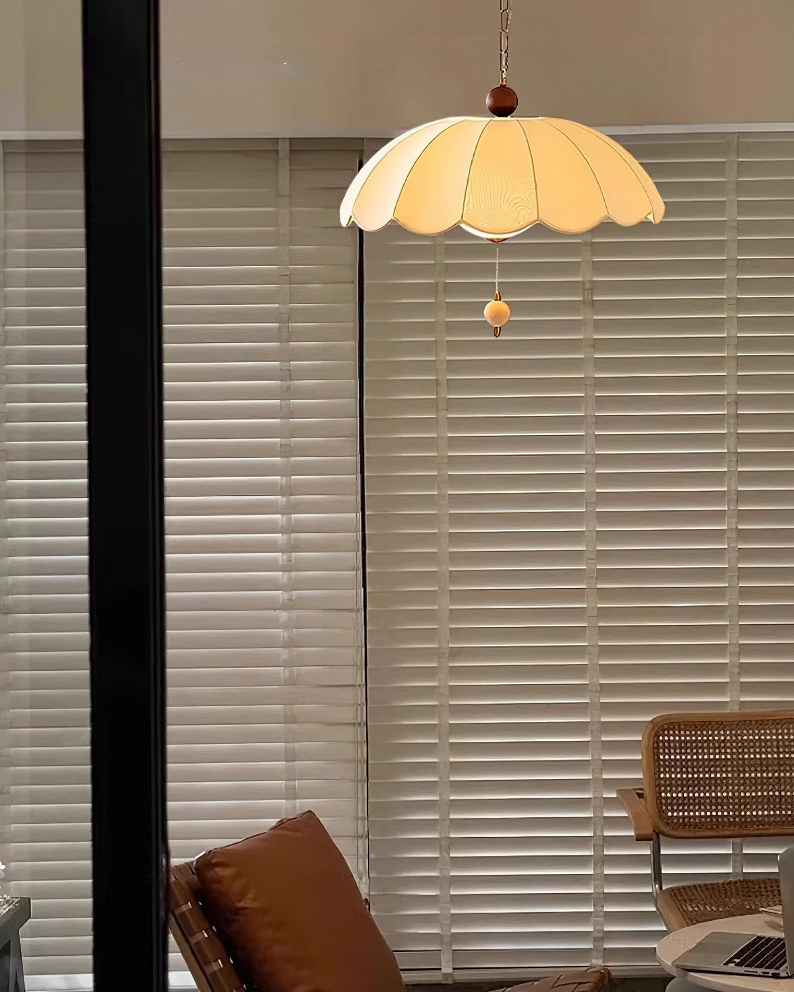 Oriente Vintage Fabric Pendant Light