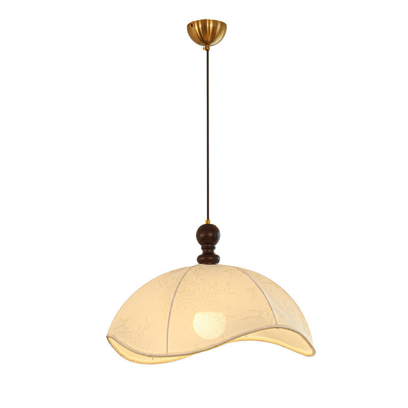 Oriente Modern Fabric Pendant Light