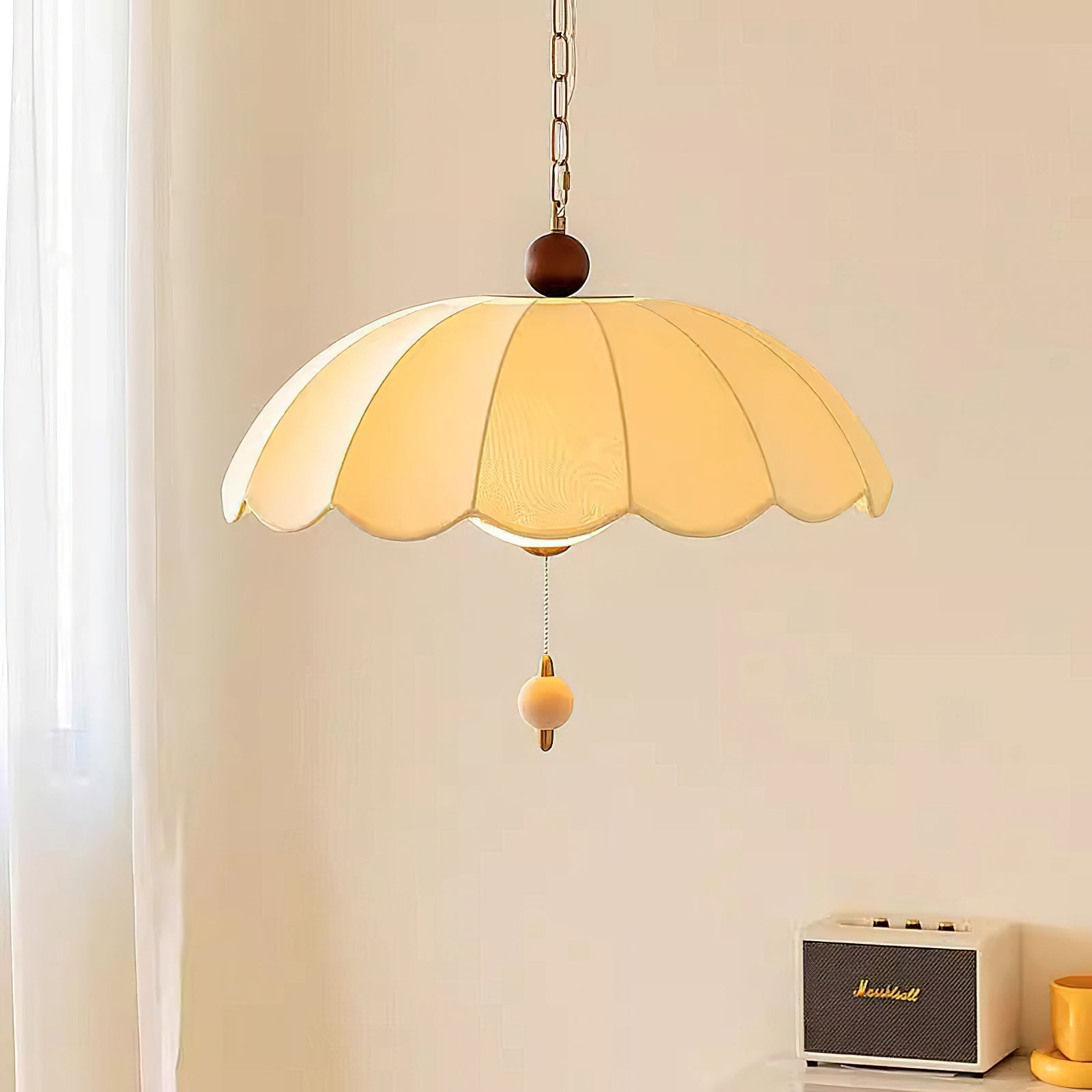 Oriente Vintage Fabric Pendant Light