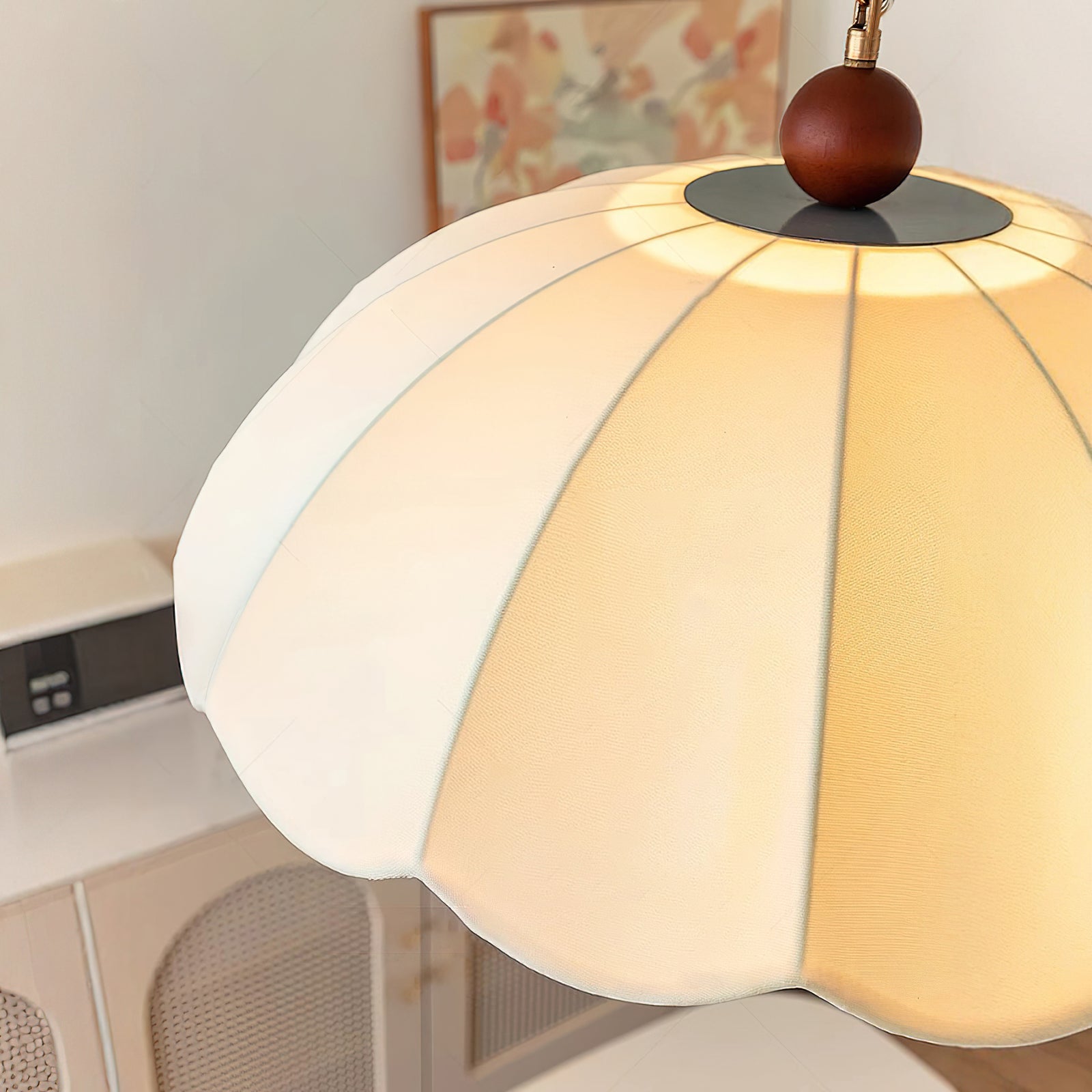 Oriente Vintage Fabric Pendant Light