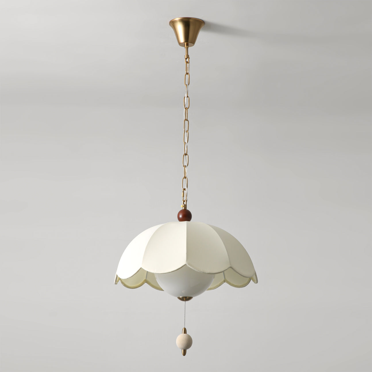 Oriente Vintage Fabric Pendant Light