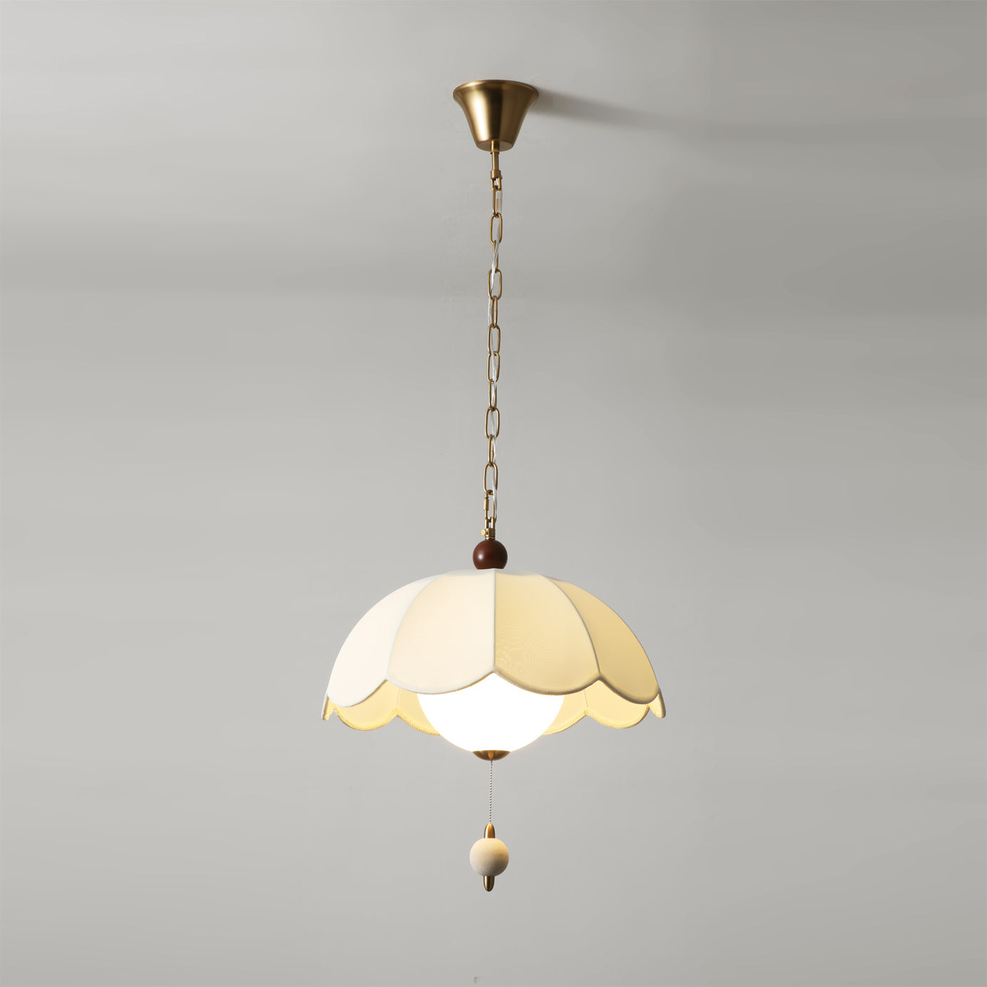 Oriente Vintage Fabric Pendant Light