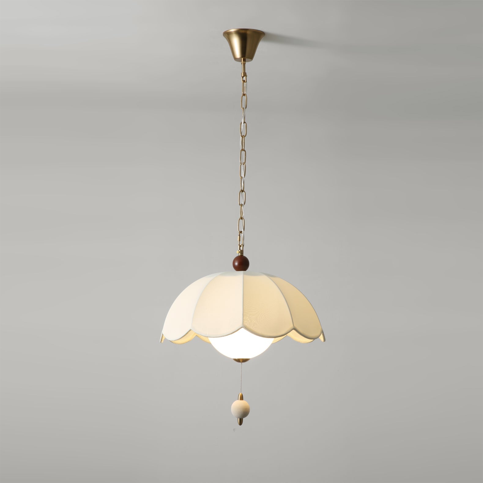 Oriente Vintage Fabric Pendant Light