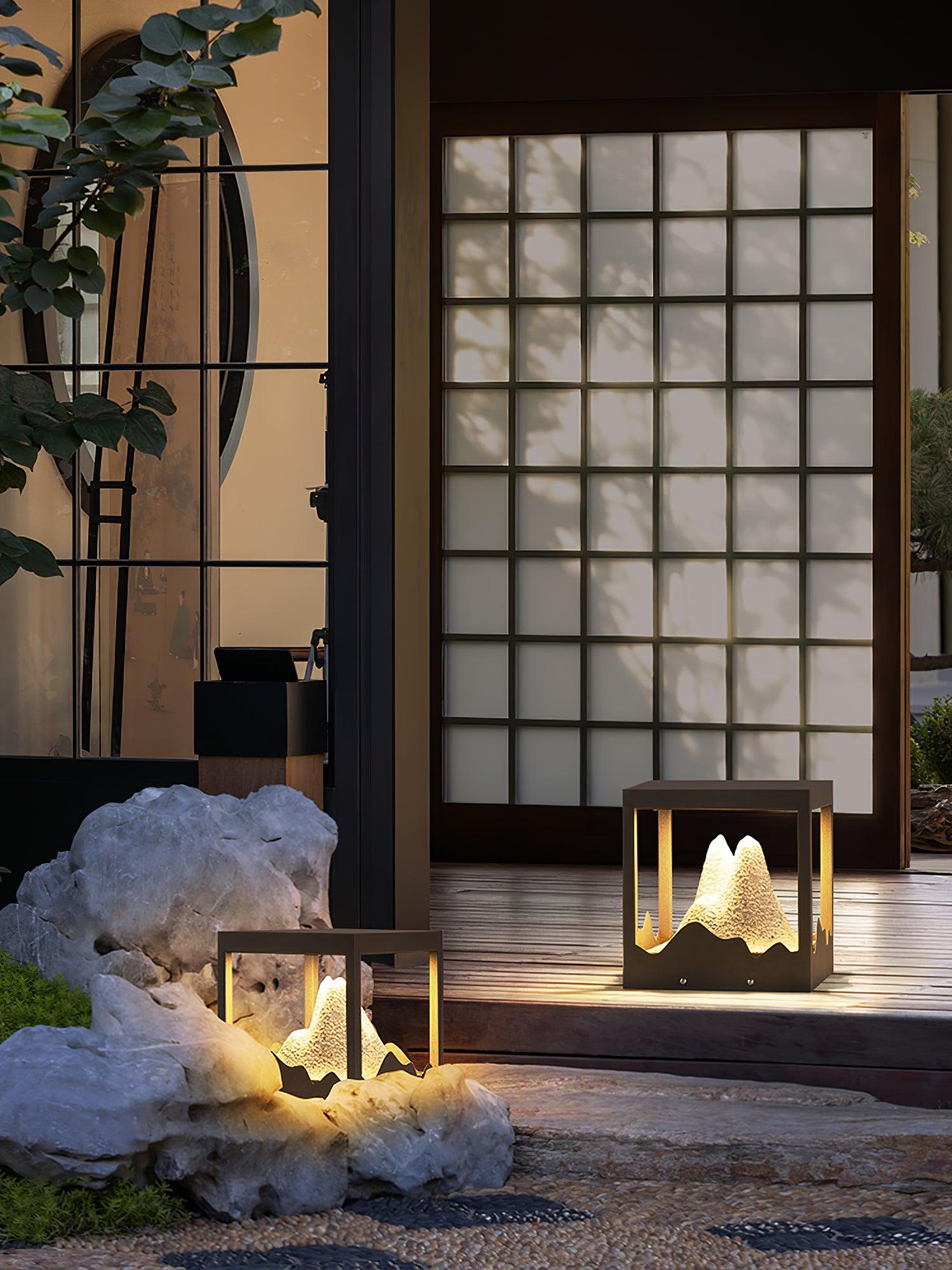 Summit Rustic Resin Outdoor Light - Blowlighting