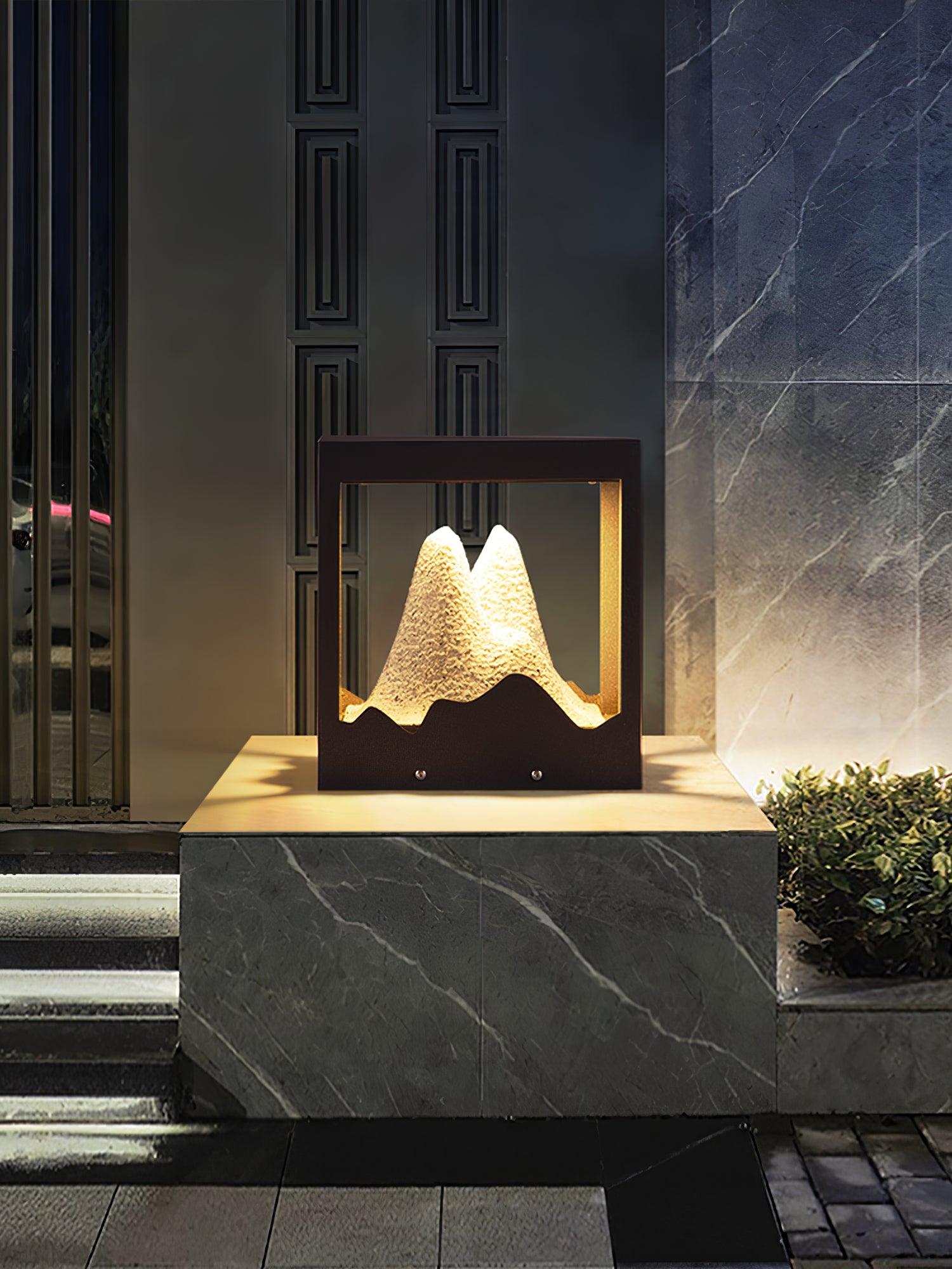 Summit Rustic Resin Outdoor Light - Blowlighting