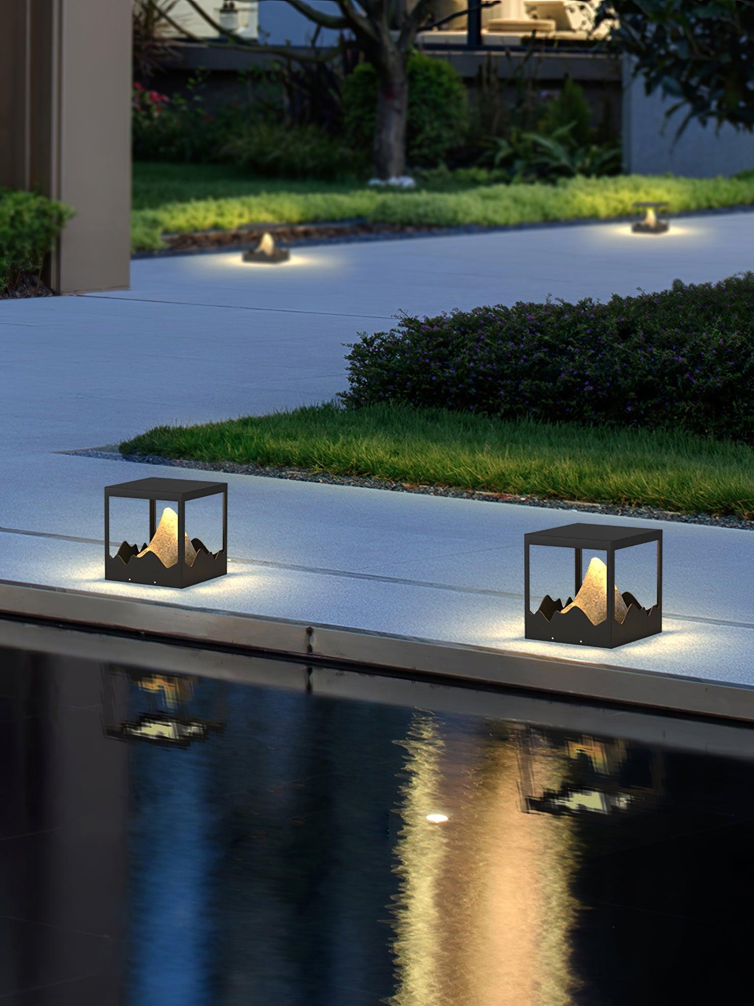 Summit Rustic Resin Outdoor Light - Blowlighting