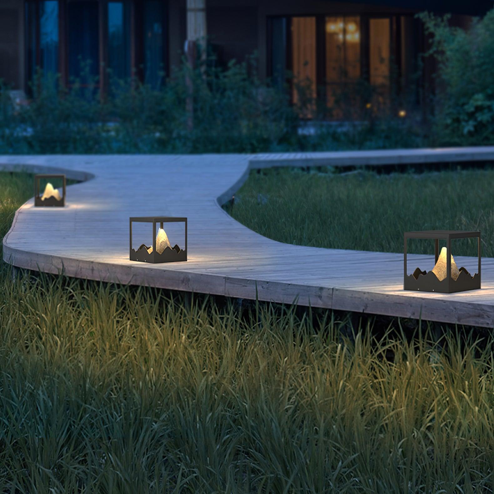 Summit Rustic Resin Outdoor Light - Blowlighting