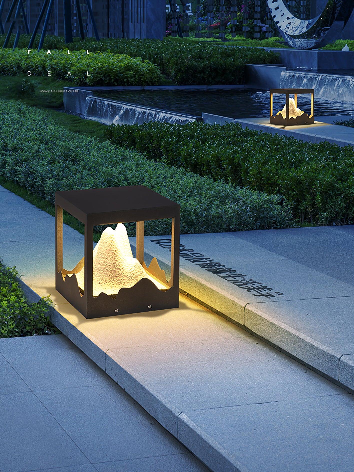 Summit Rustic Resin Outdoor Light - Blowlighting