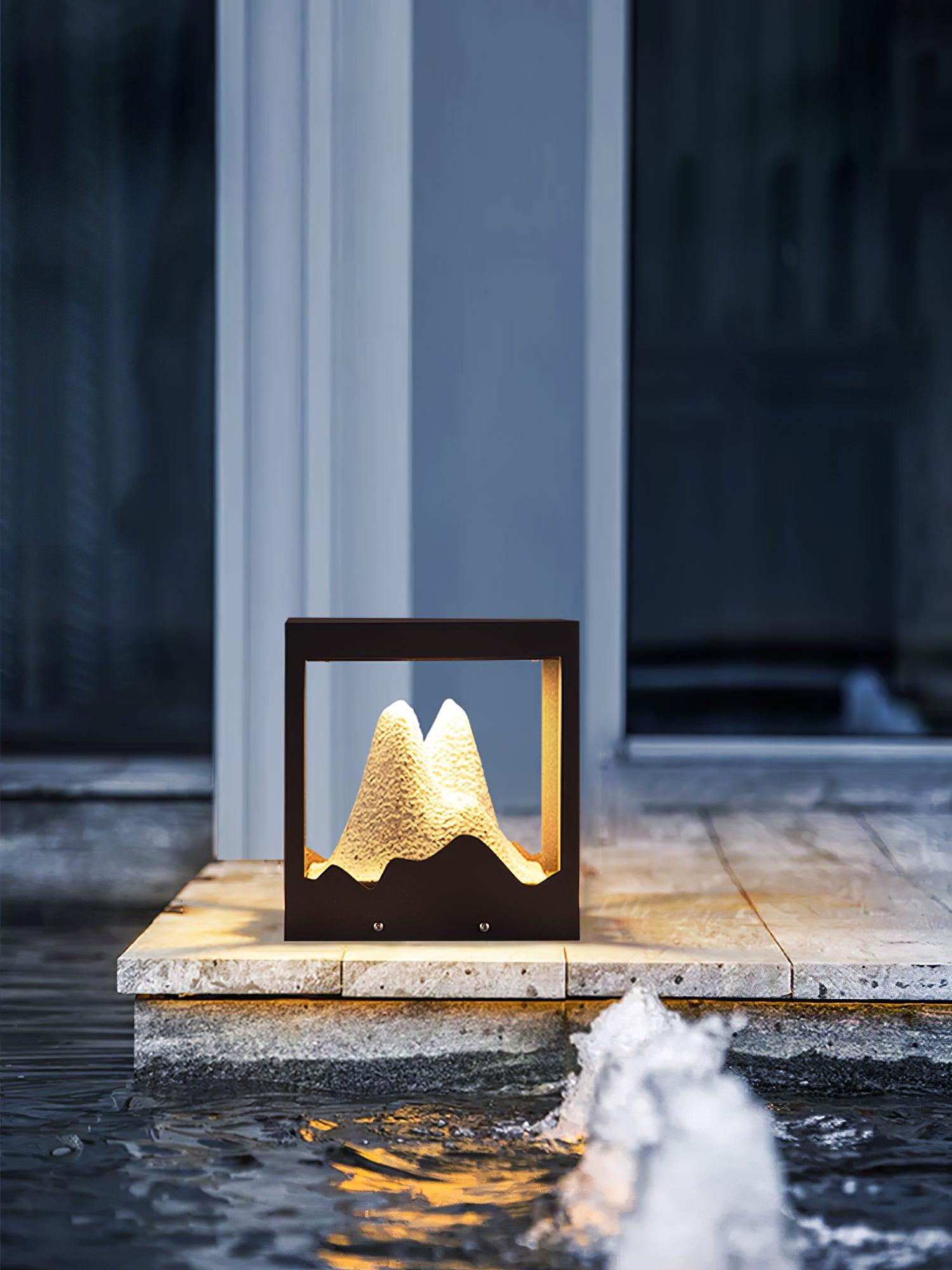 Summit Rustic Resin Outdoor Light - Blowlighting