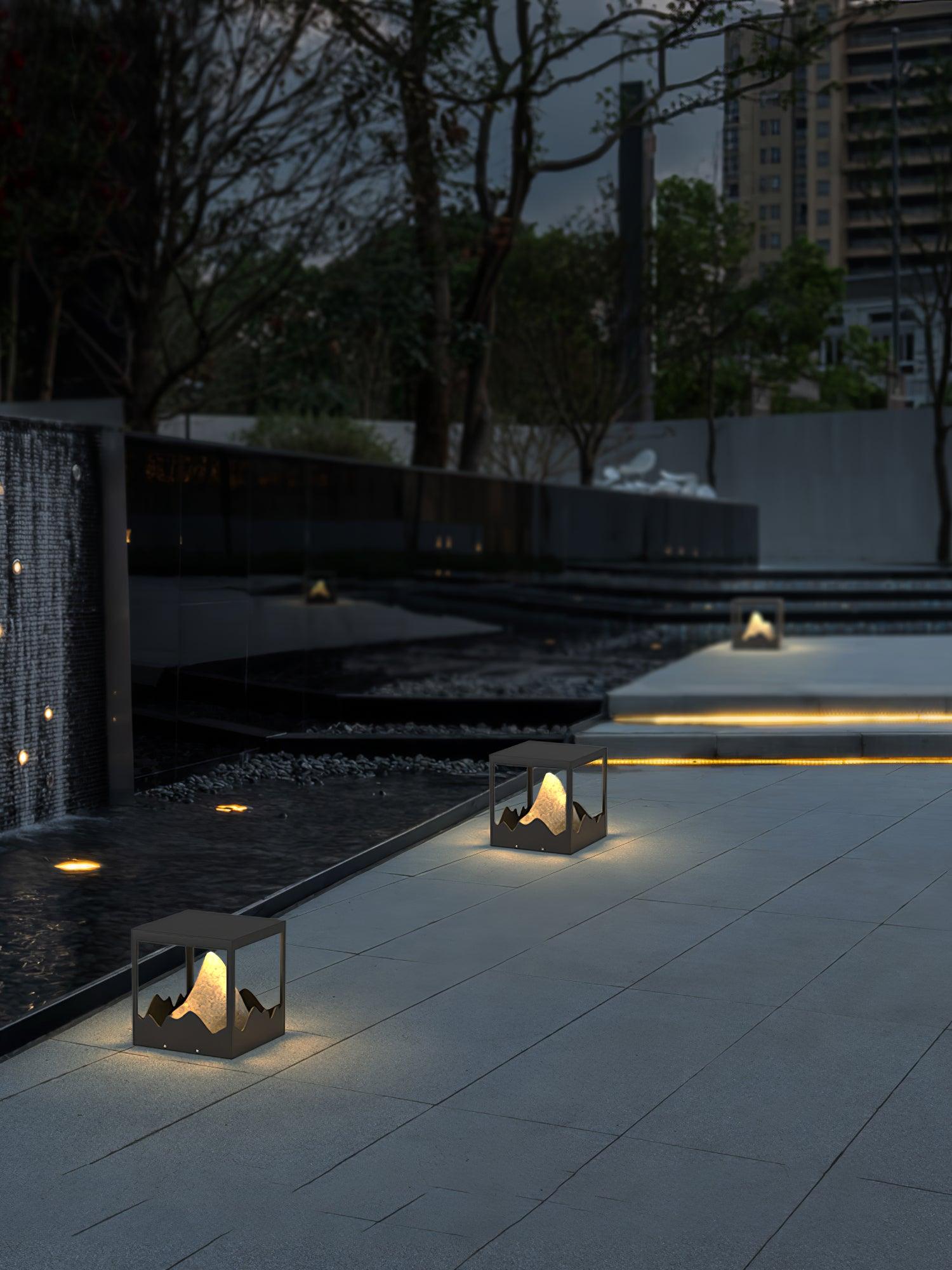 Summit Rustic Resin Outdoor Light - Blowlighting