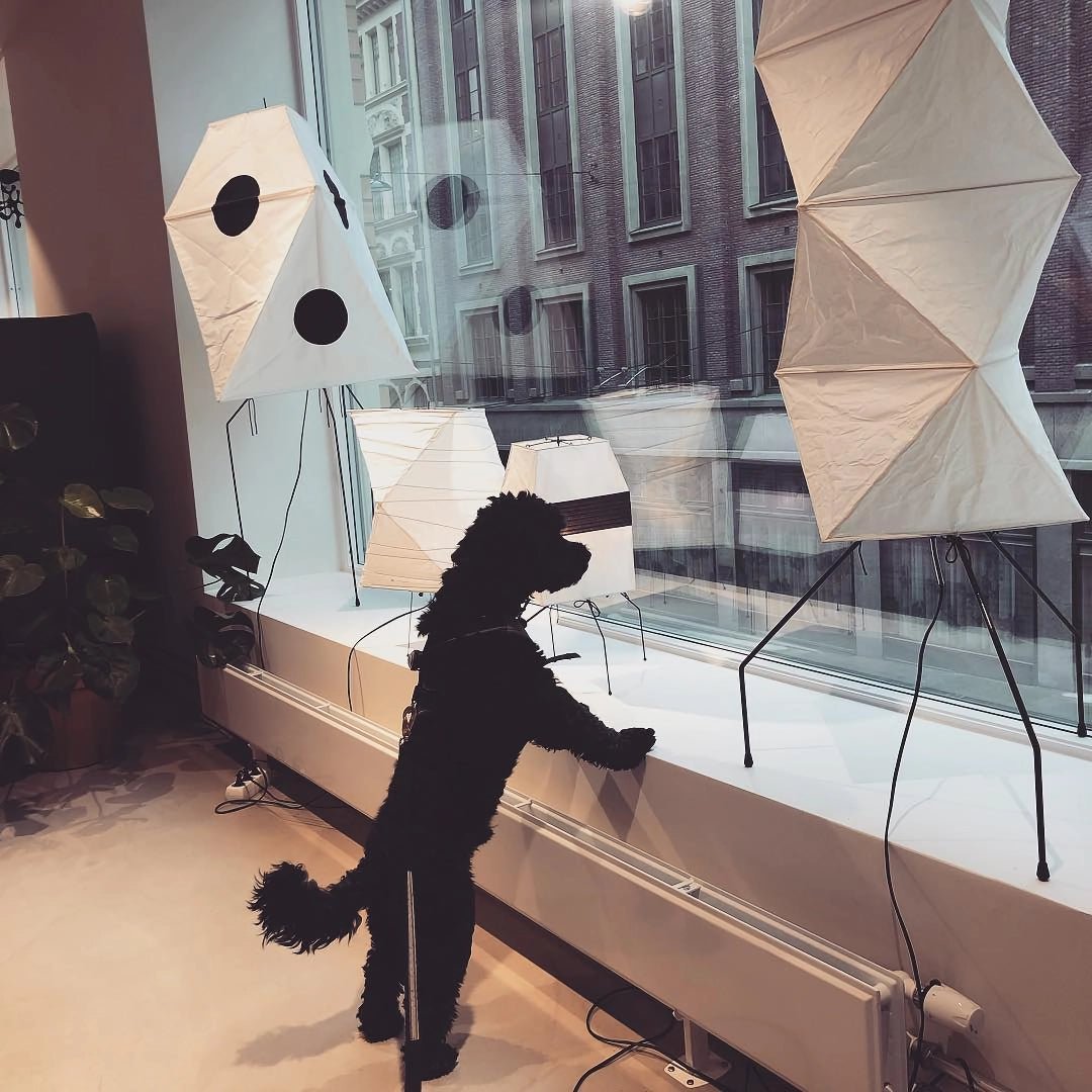 Origami Lantern Floor Lamp - Blowlighting
