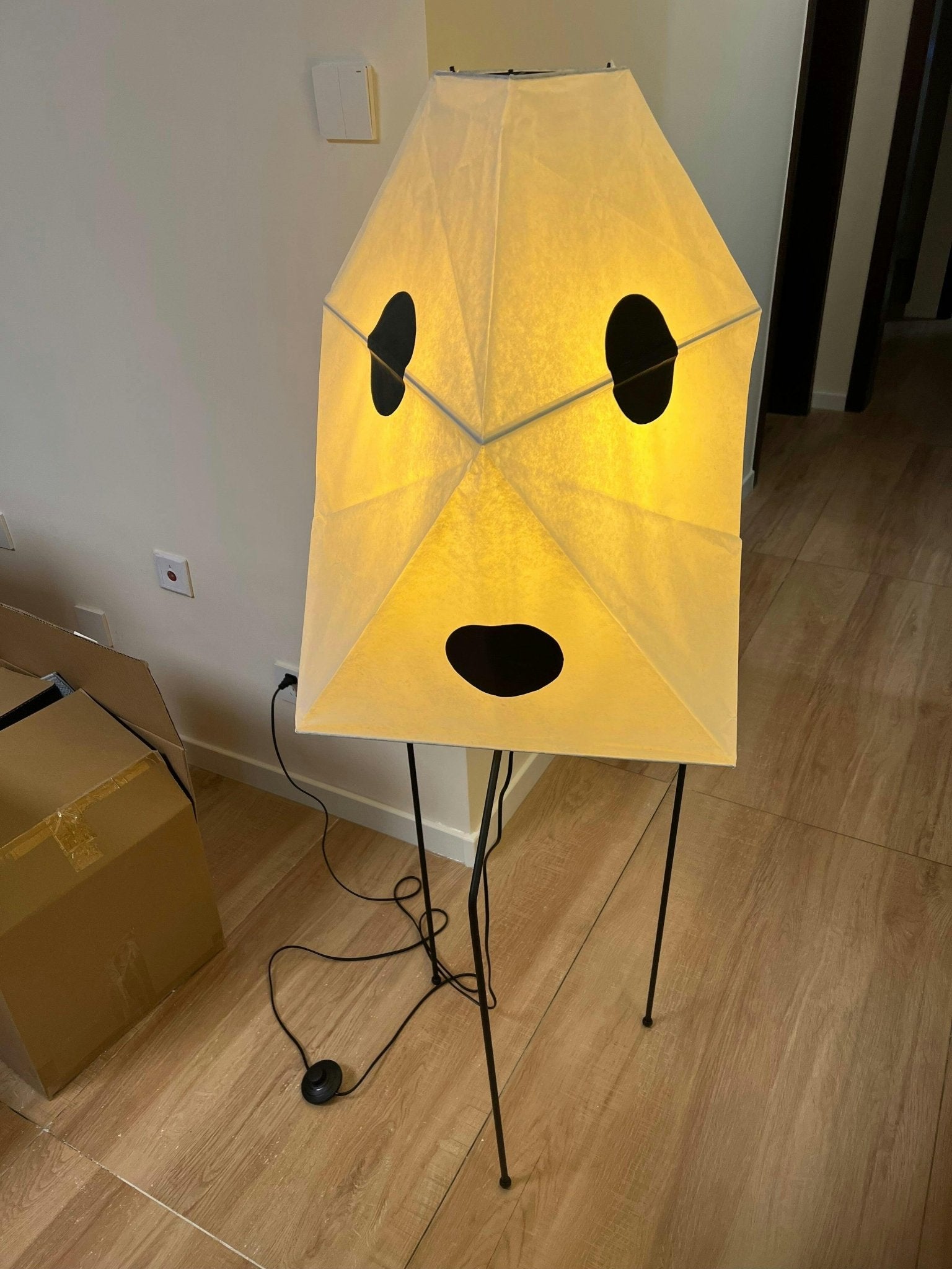 Origami Lantern Floor Lamp - Blowlighting