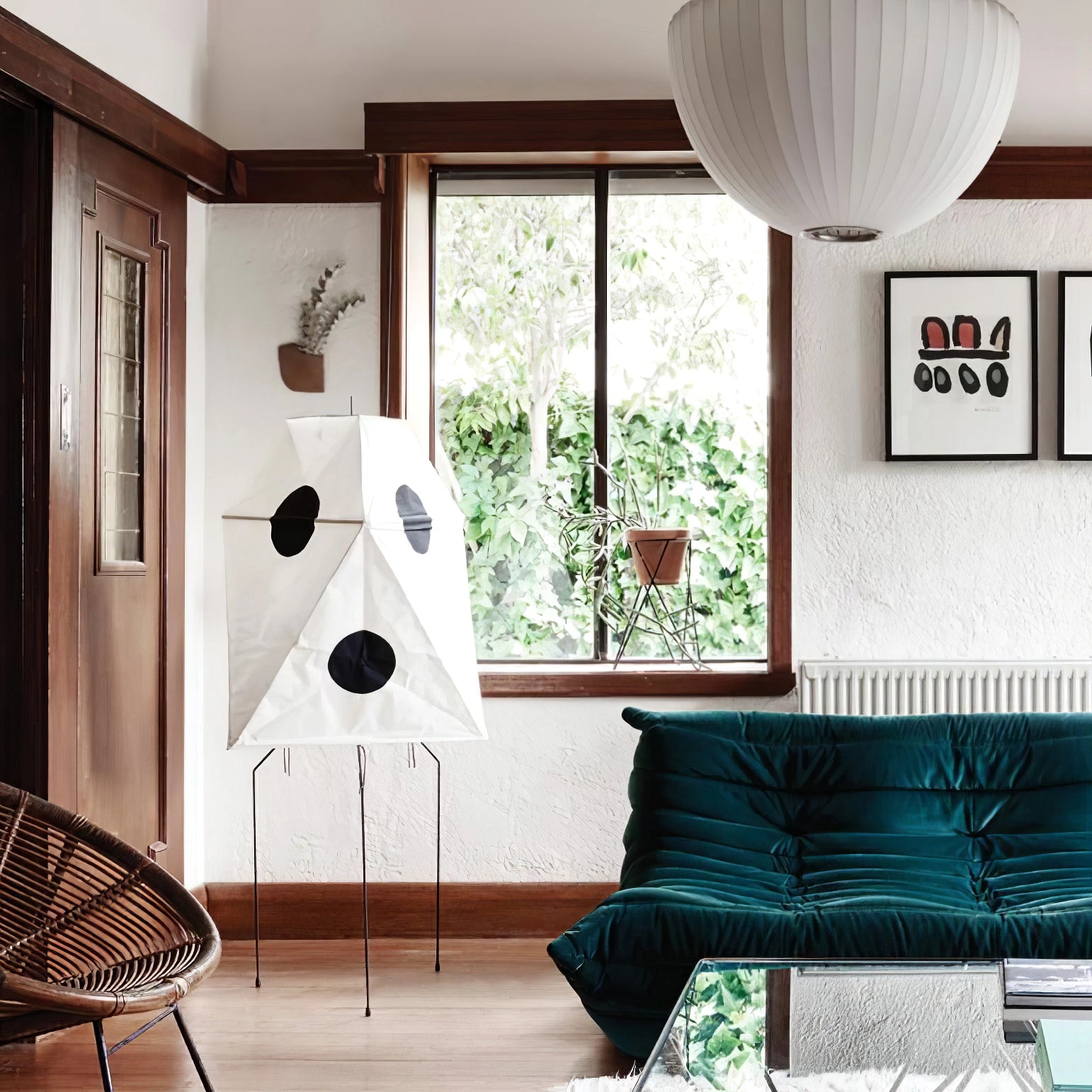 Origami Lantern Floor Lamp - Blowlighting