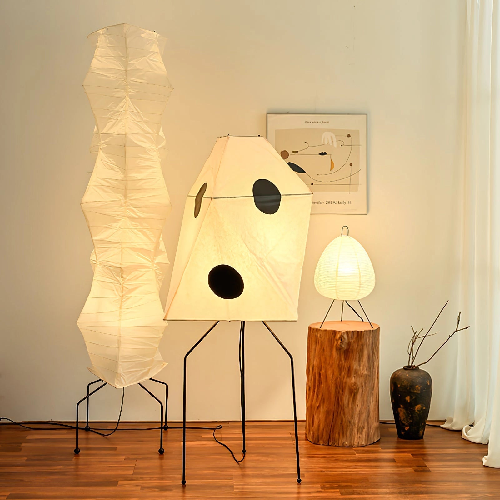 Origami Lantern Floor Lamp - Blowlighting