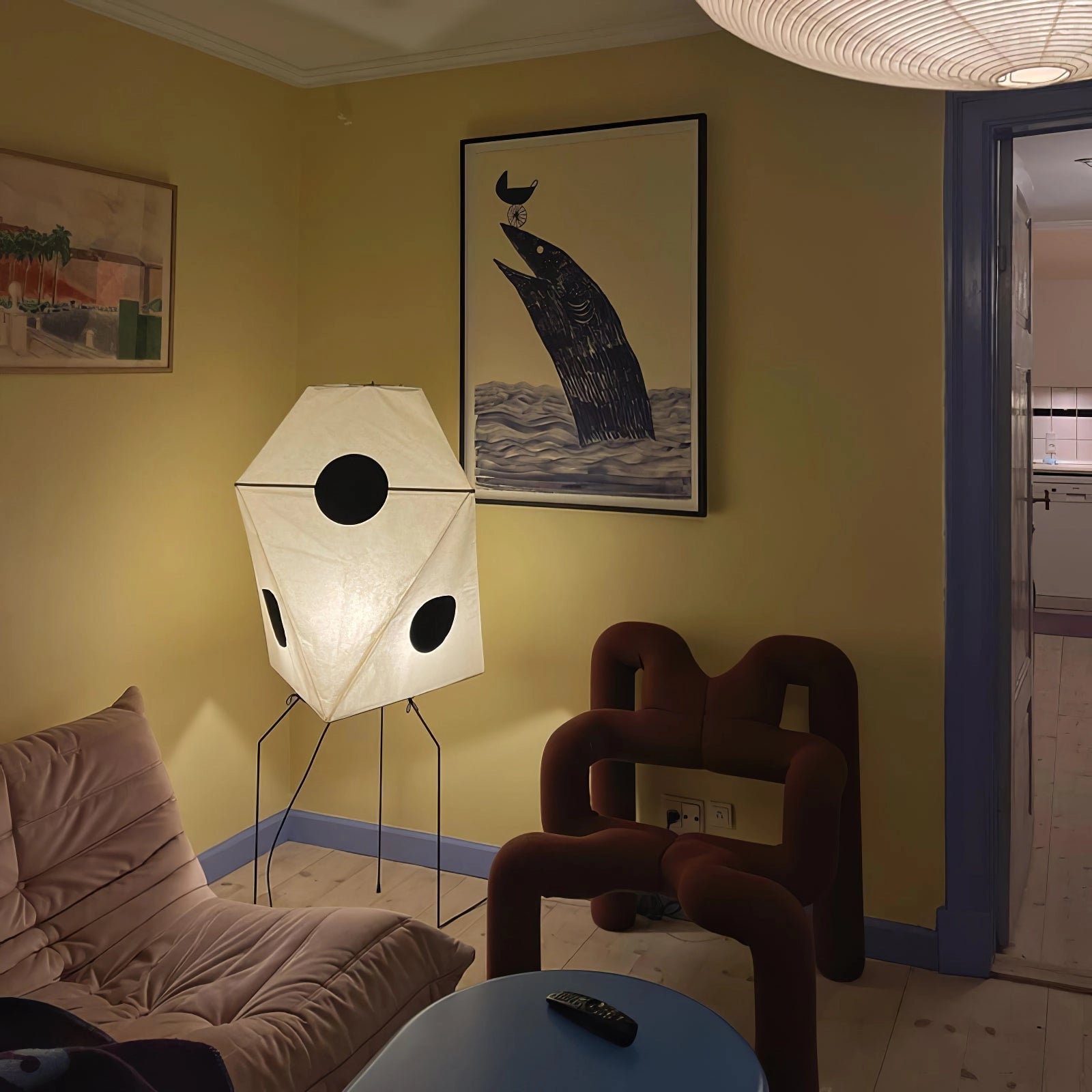 Origami Lantern Floor Lamp - Blowlighting