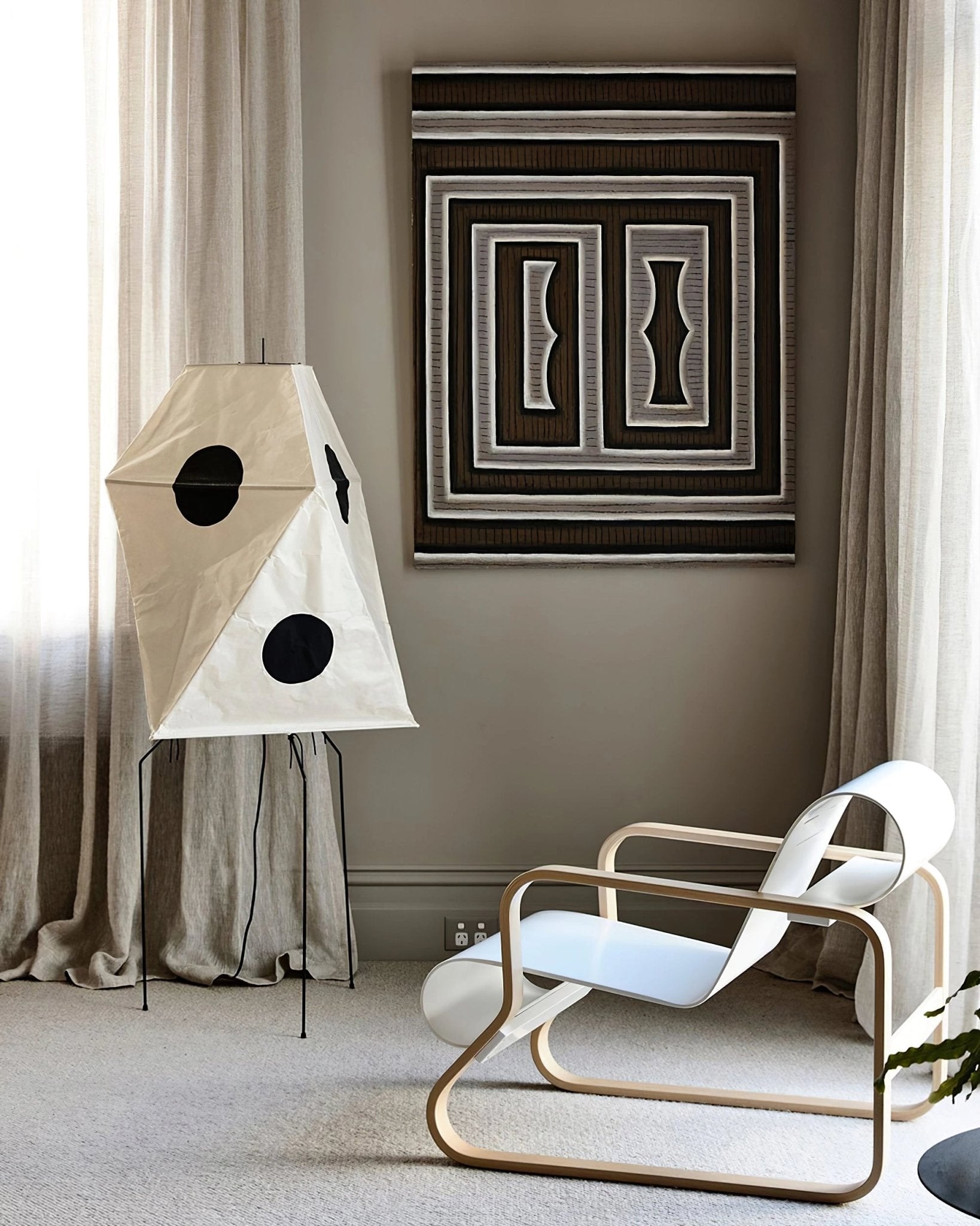 Origami Lantern Floor Lamp - Blowlighting