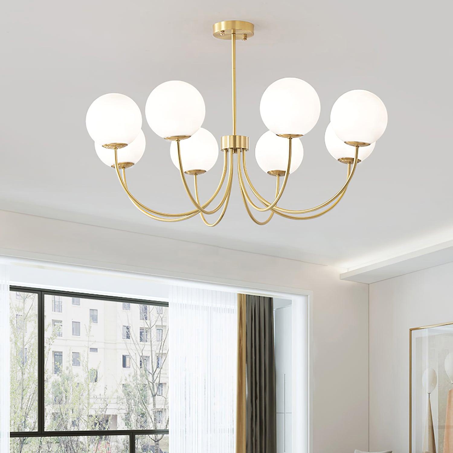 Orillia Chandelier - Blowlighting