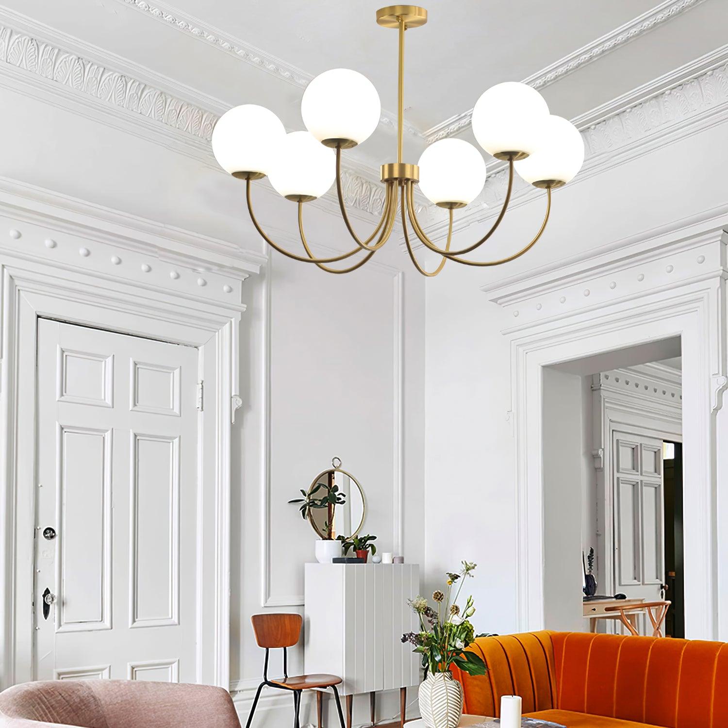 Orillia Chandelier - Blowlighting