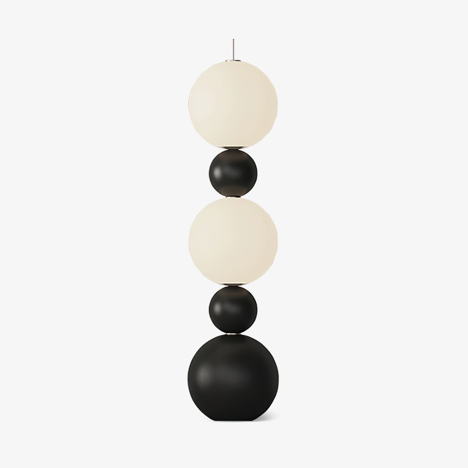 Ervynel Spherical Black Metal Floor Lamp - Blowlighting